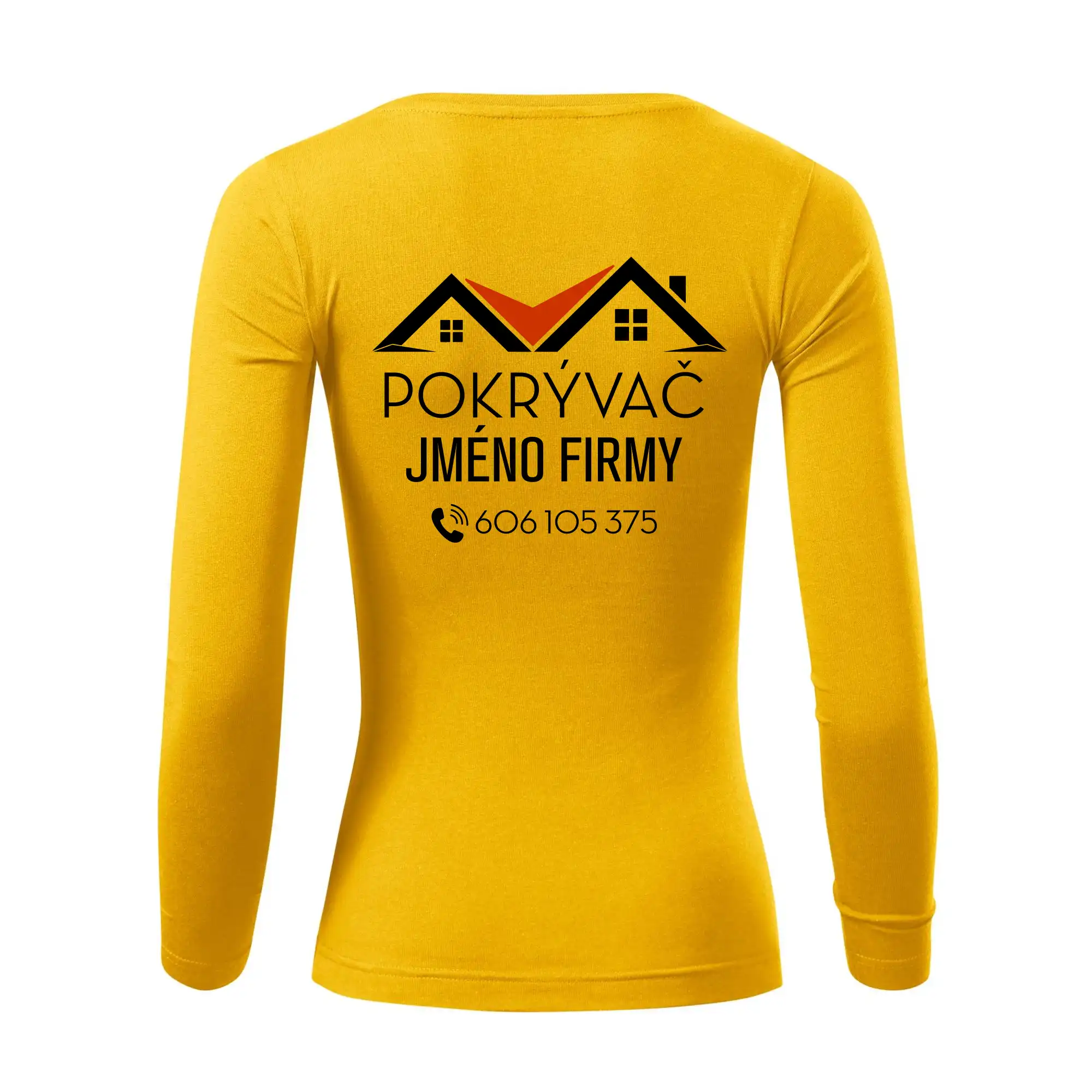 Tričko pro pokrývače - Dvě střechy