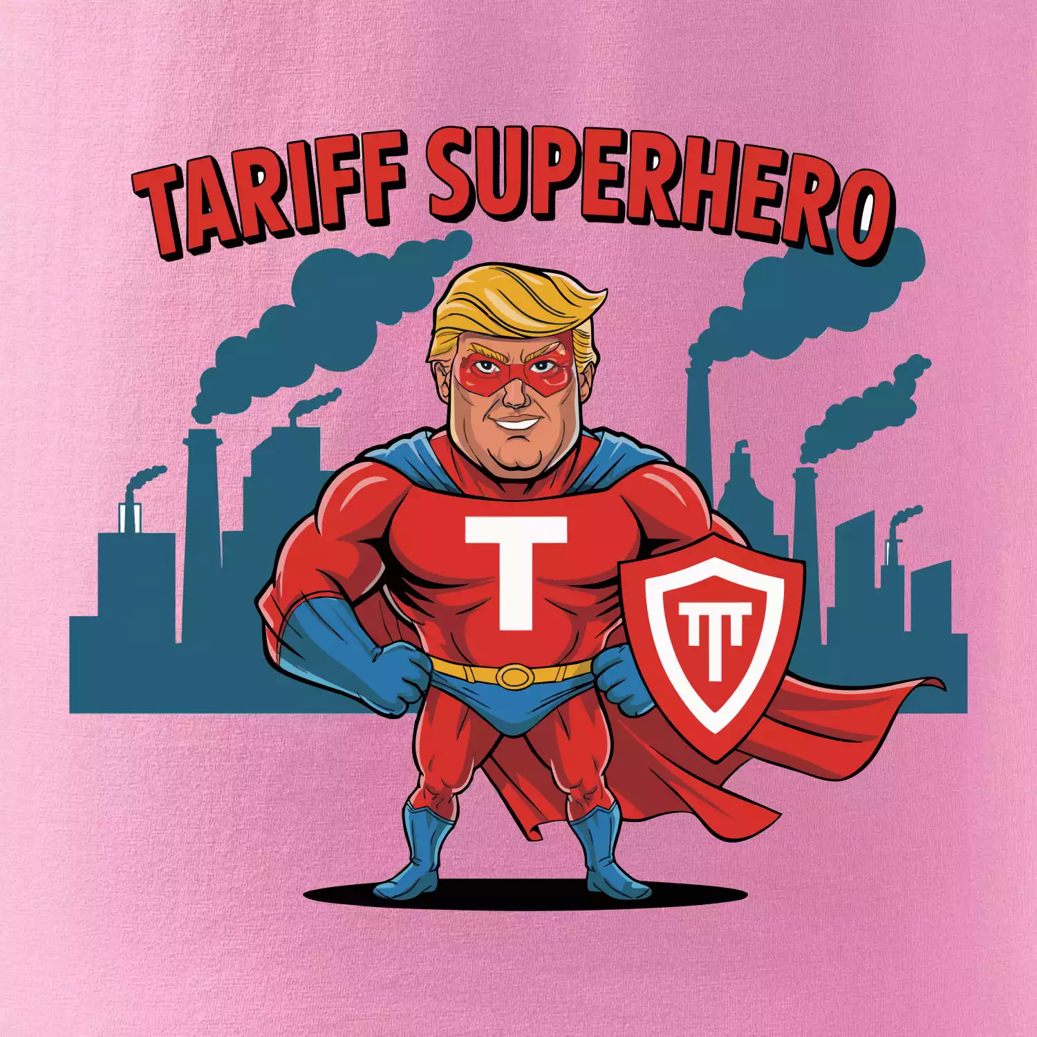 Tariff Superhero Trump