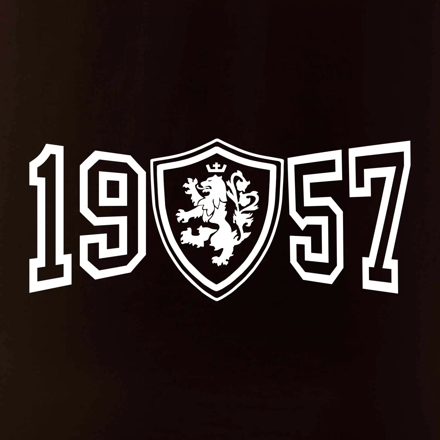 Narozeninový motiv - znak - 1957