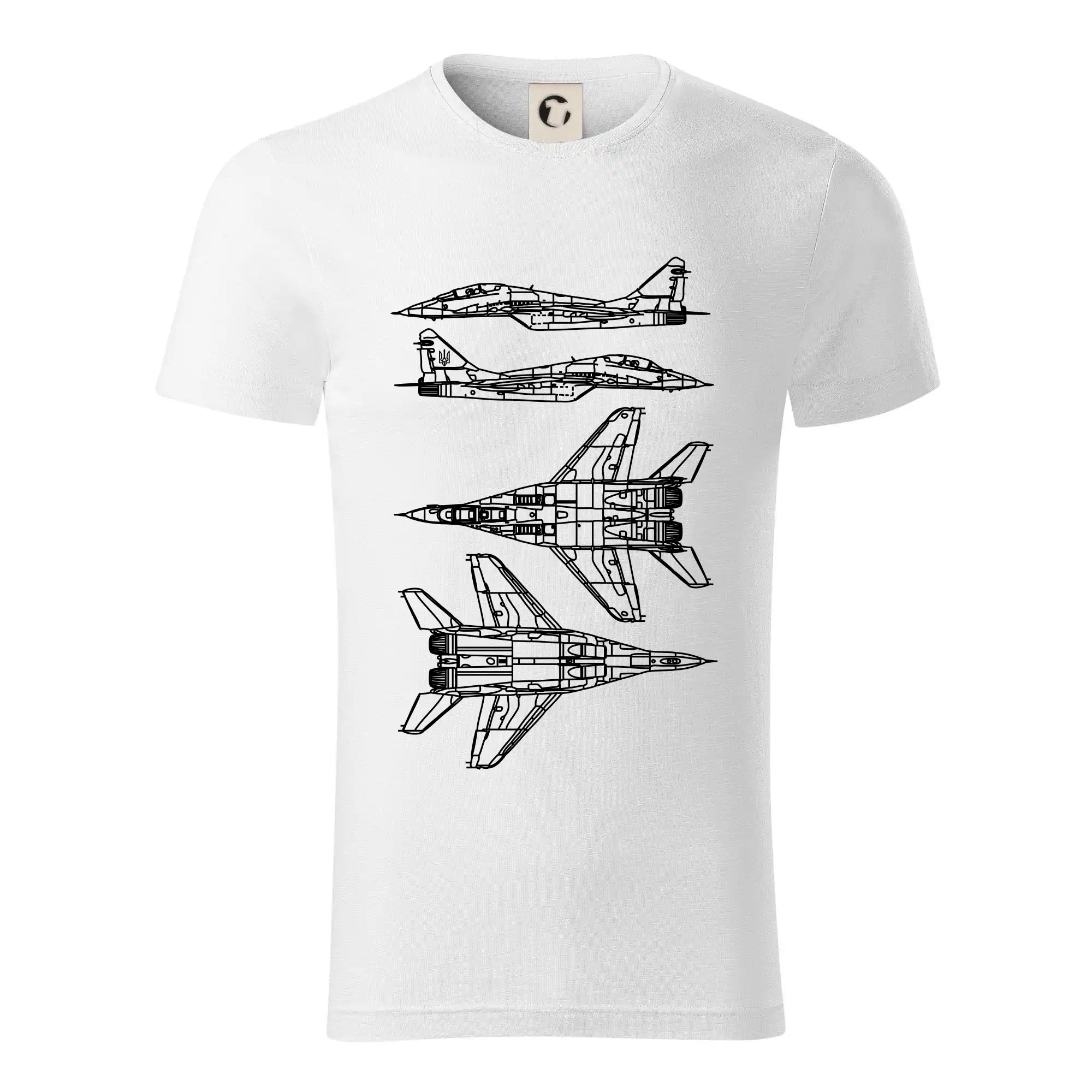 Mig 29 Fulcrum - obrys