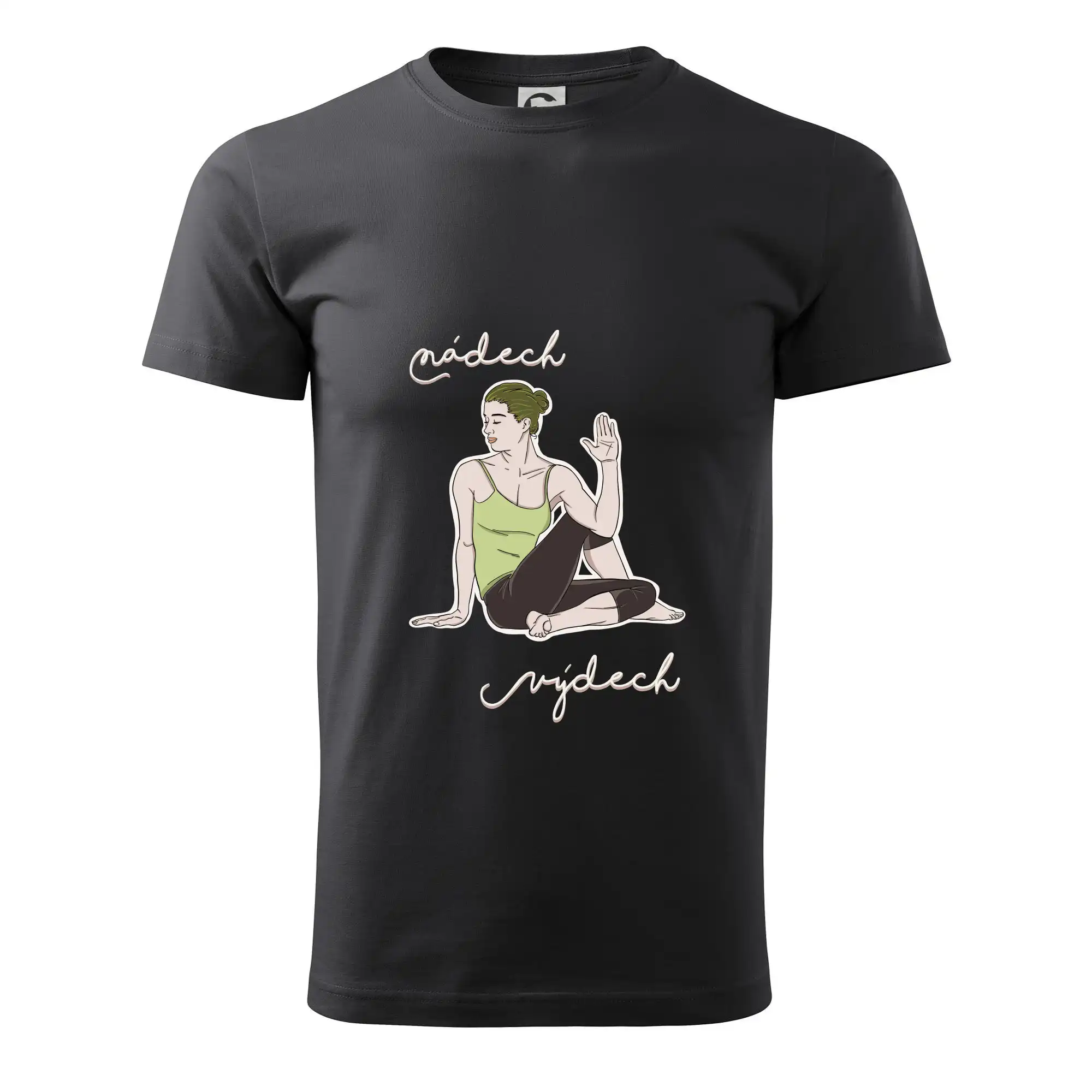 Yoga nádech výdech (Radek Pilař ART)