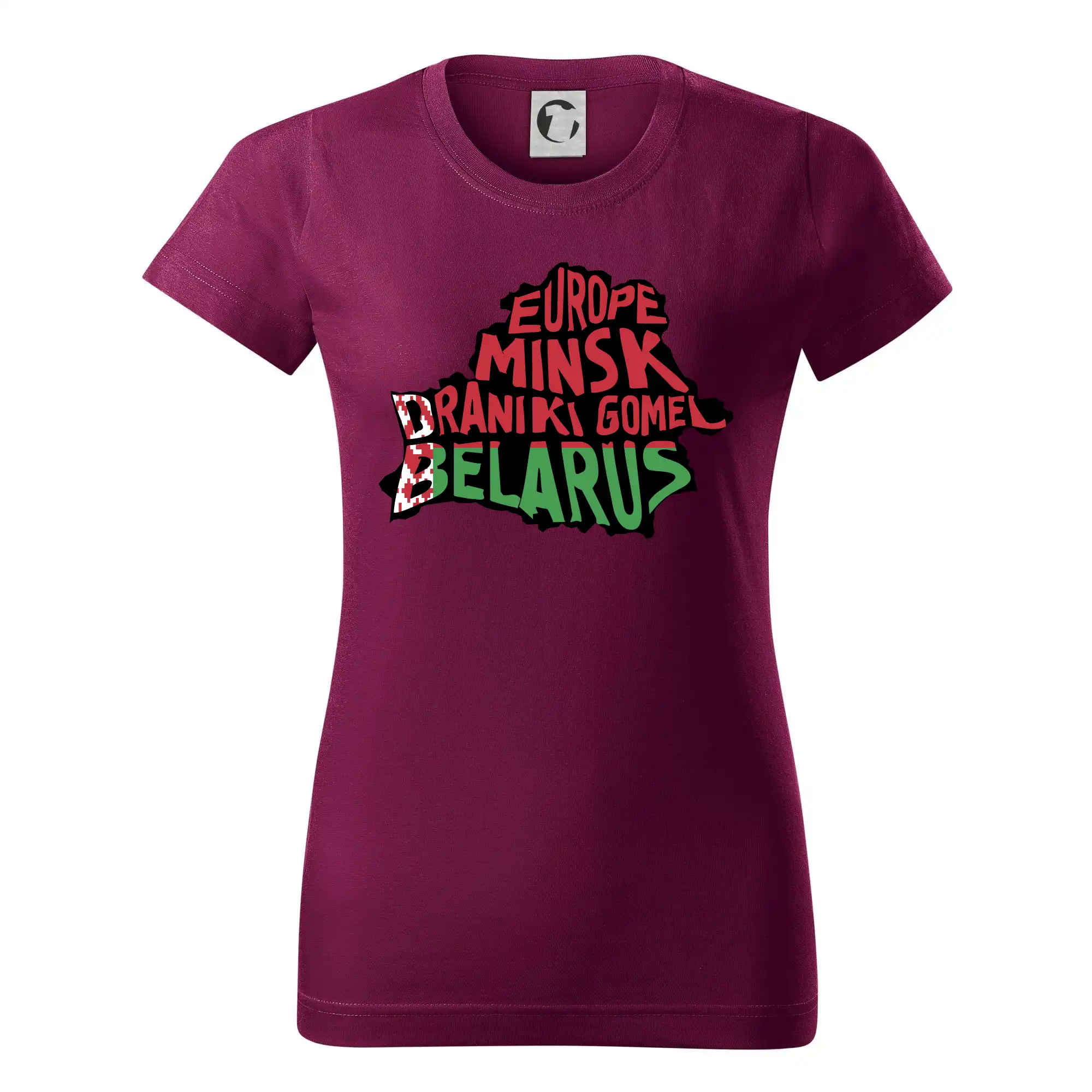 Mapy - názvy měst - Bělorusko