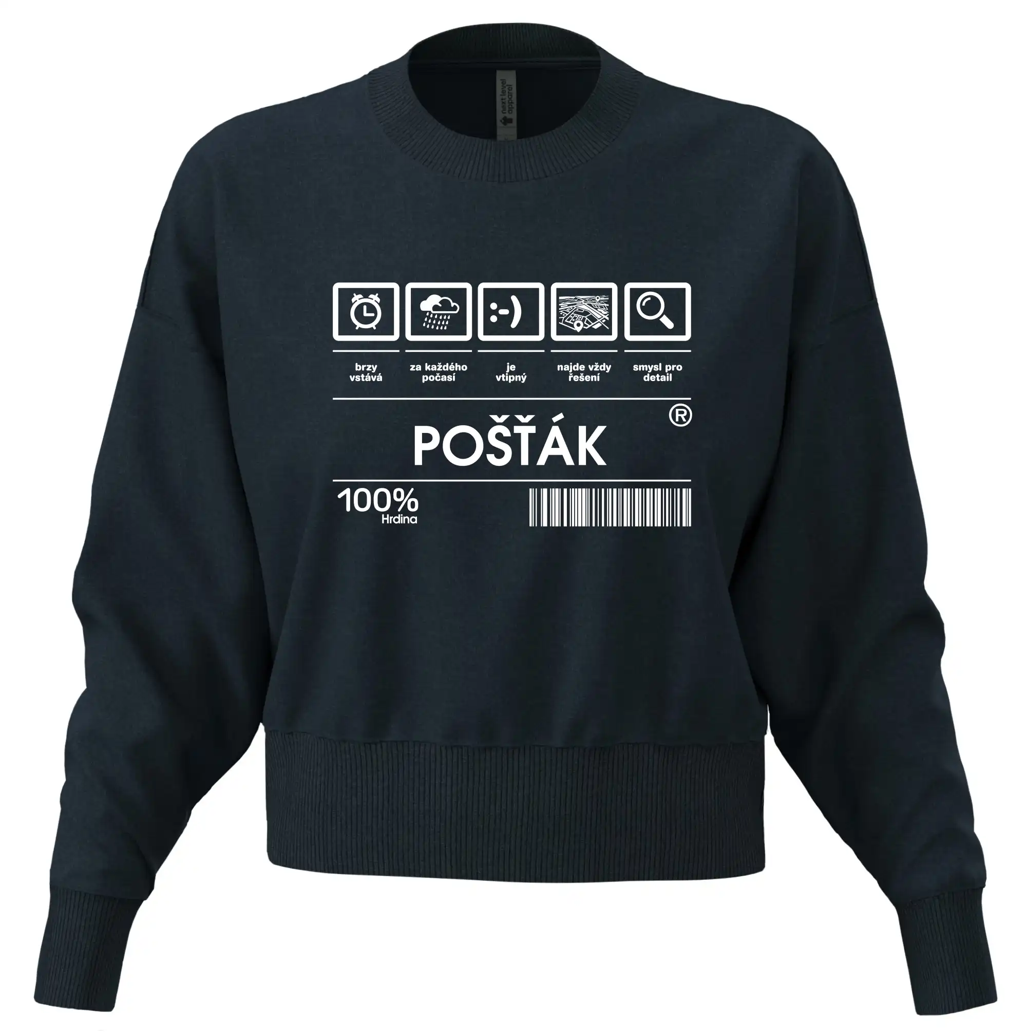 Čárový kód pošťák
