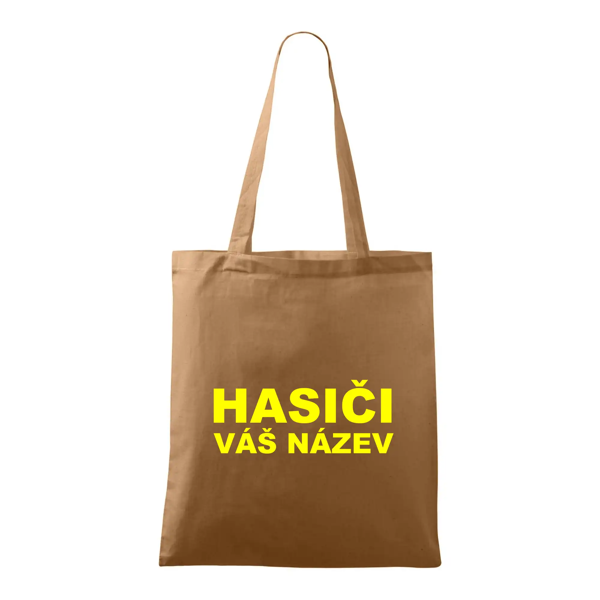 Hasiči - žlutý nápis - váš název sboru