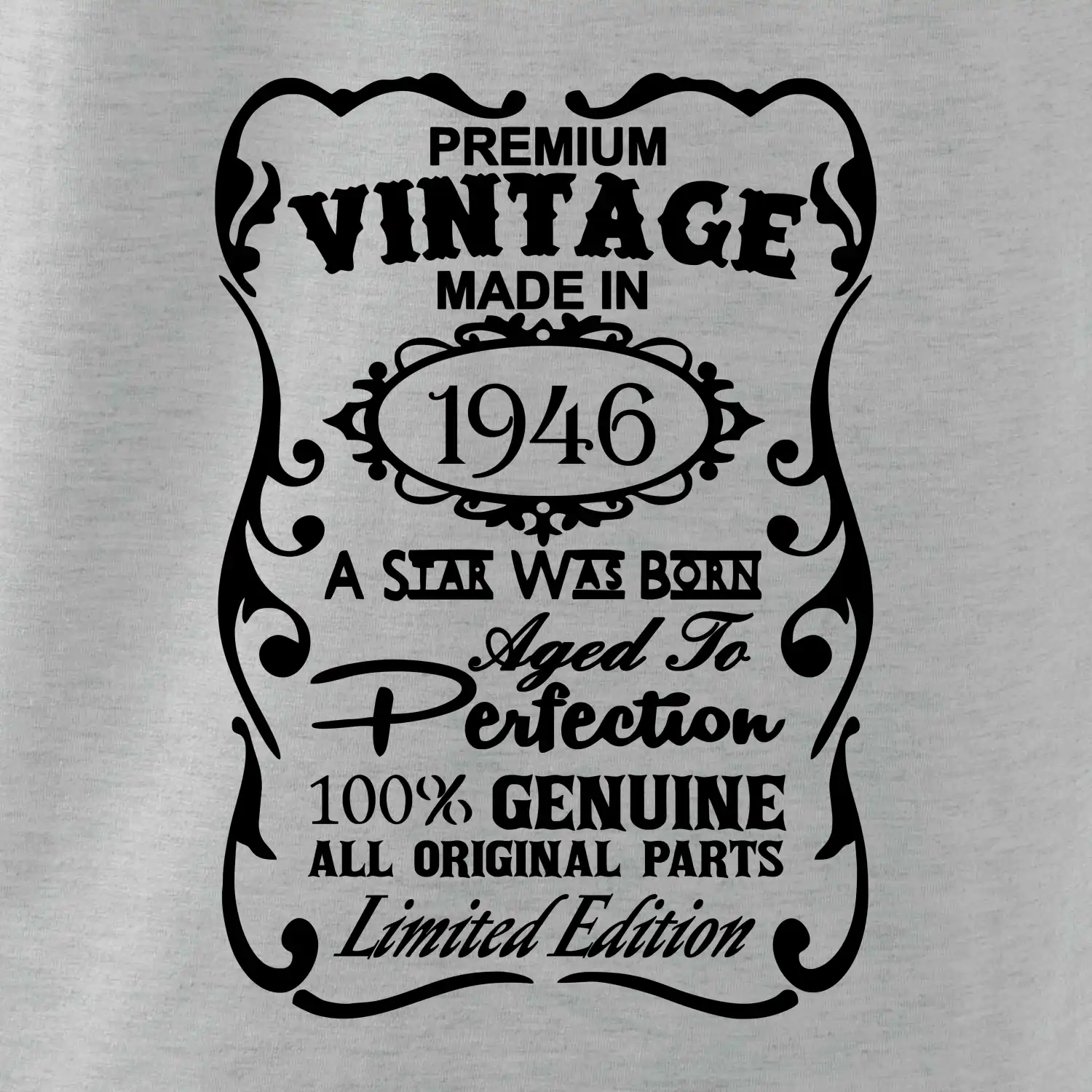 Vintage Etiketa - 1946