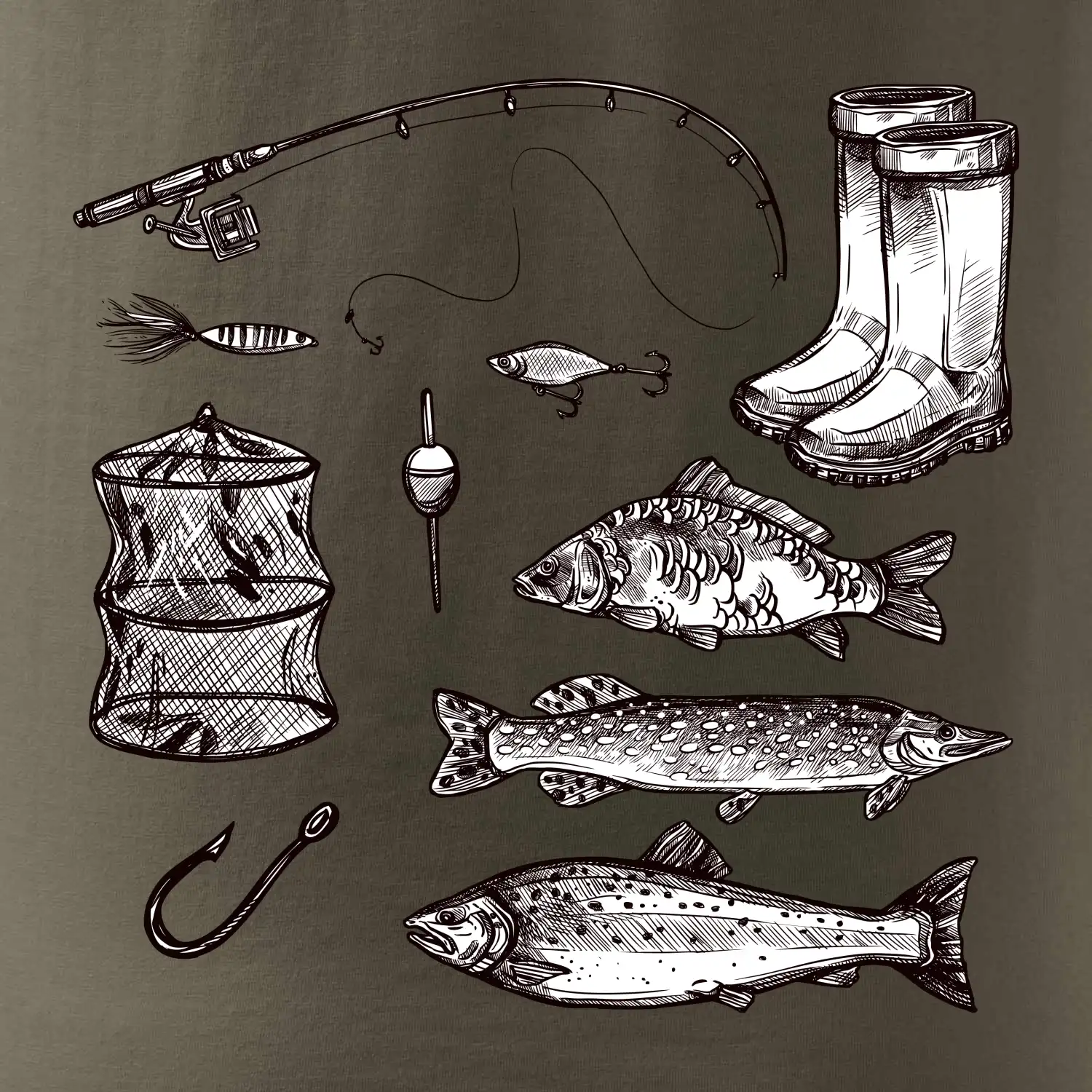 Rybářský set