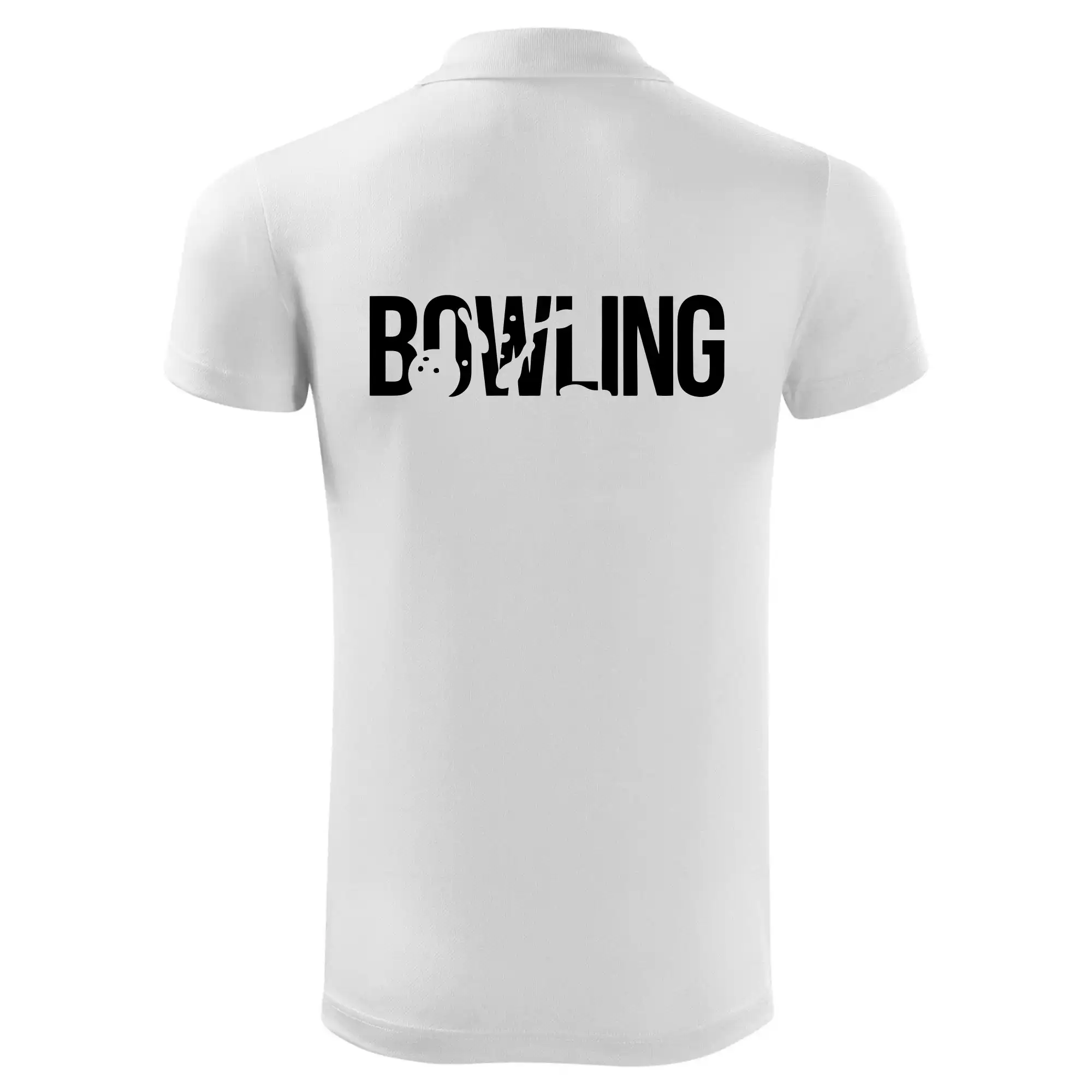 Bowling nápis kuželky