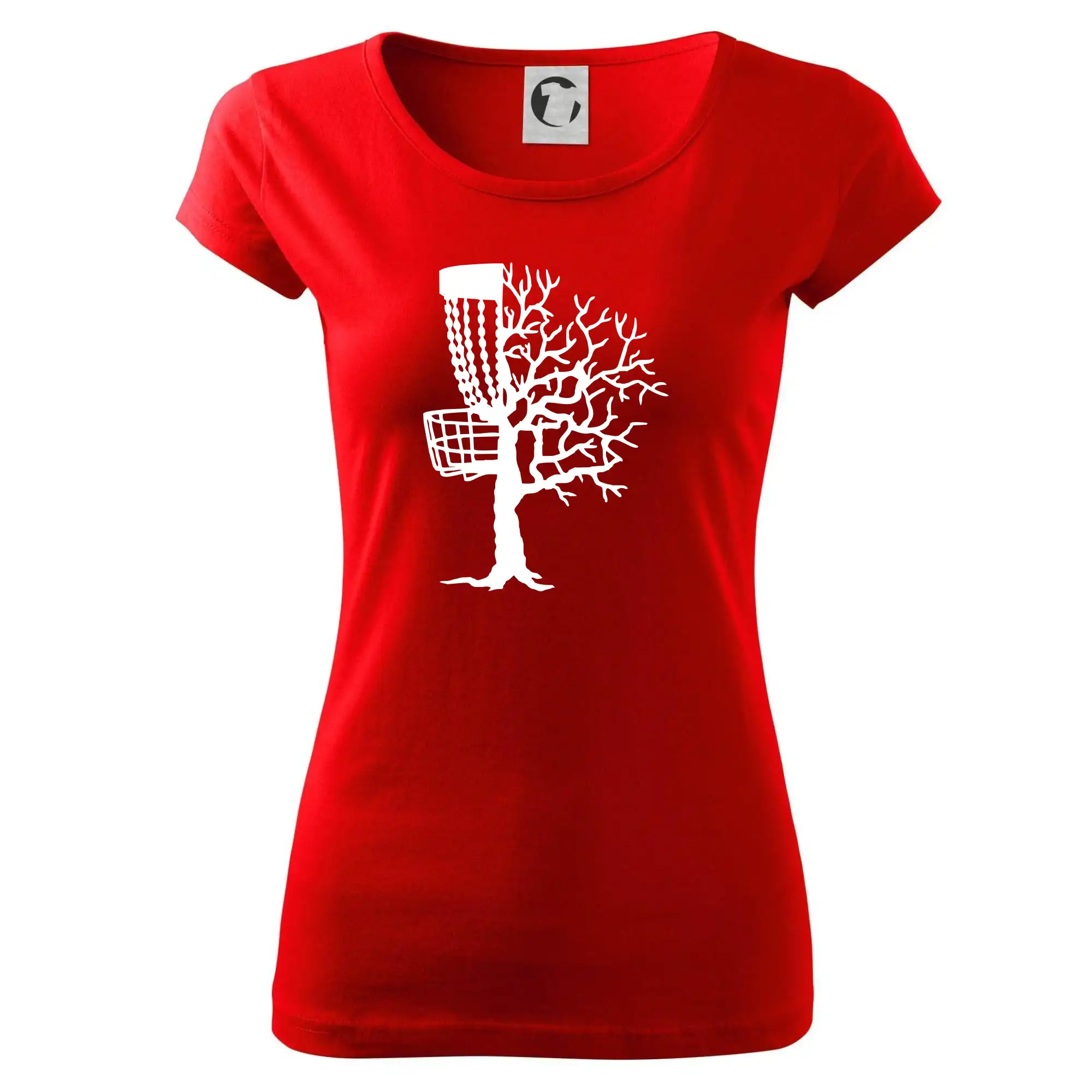 Disc golf pozor strom