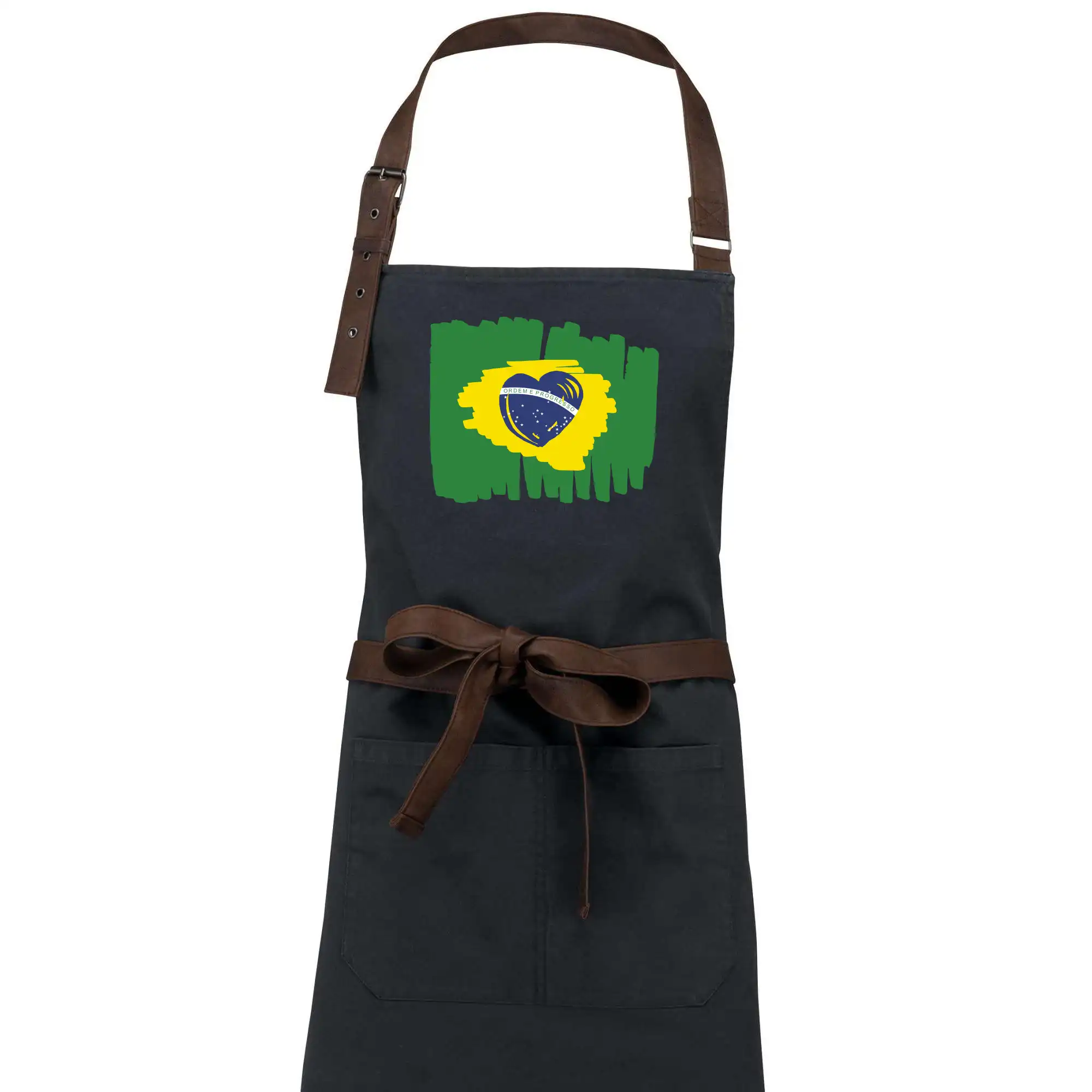 Brazílie vlajka srdce