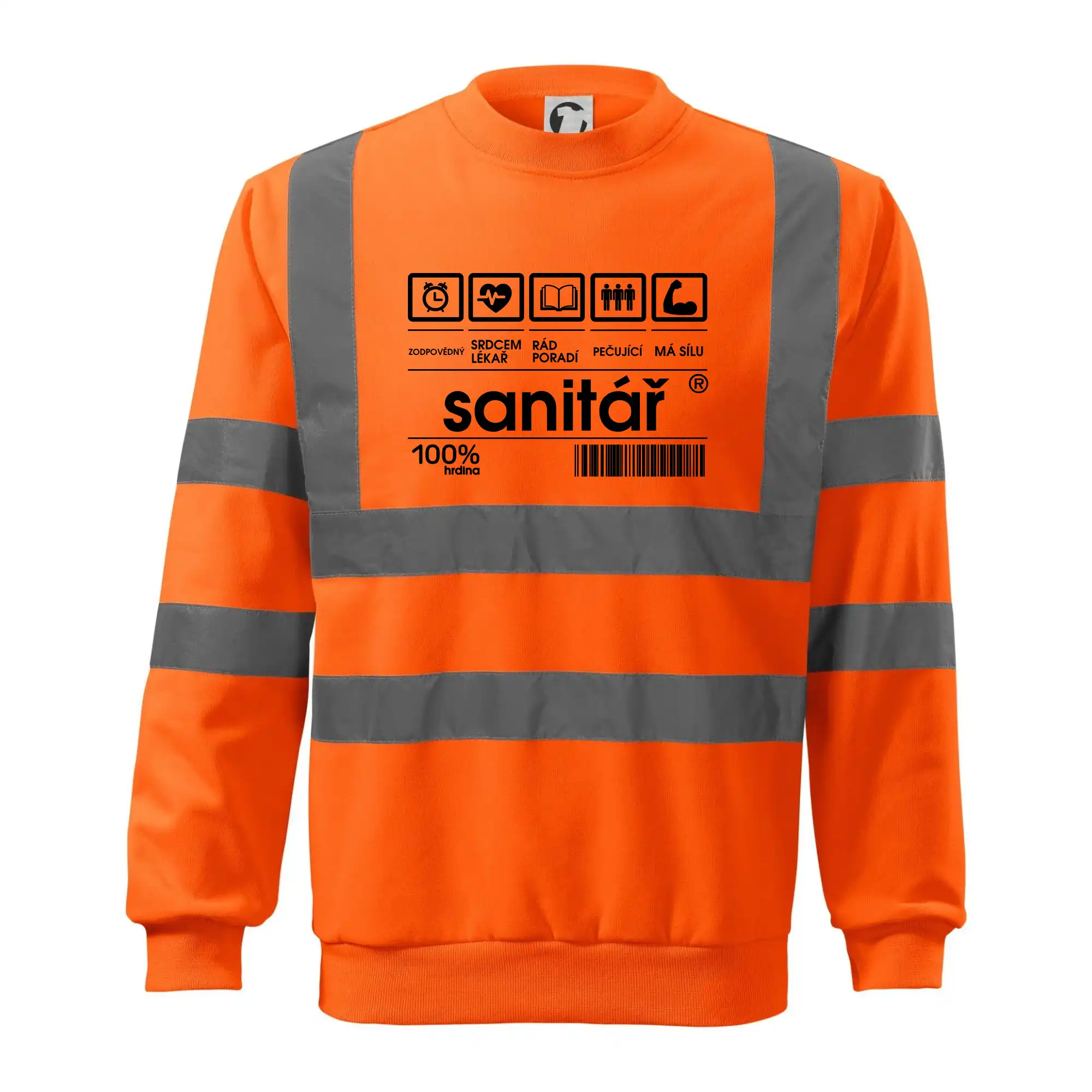 Čárový kód sanitář