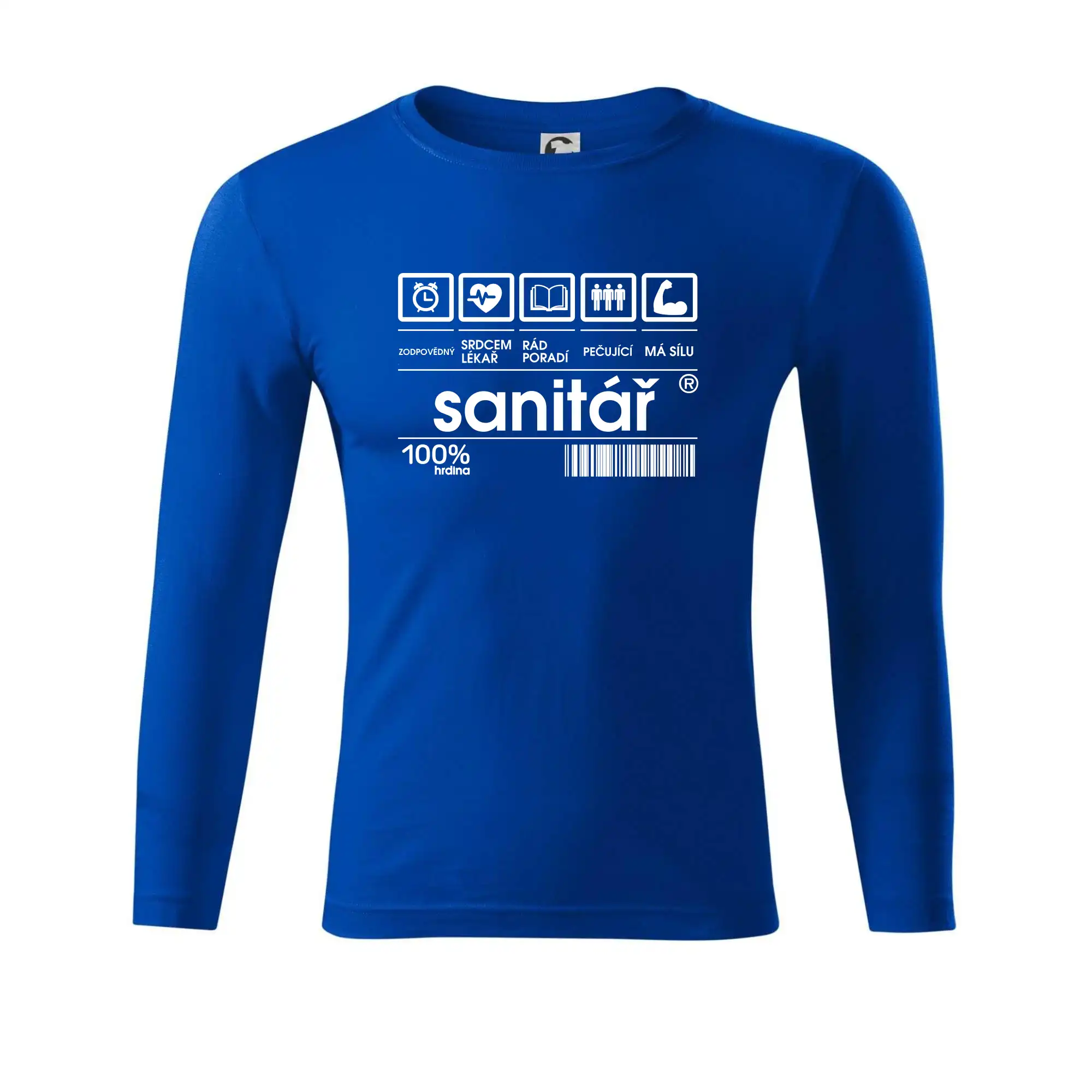 Čárový kód sanitář