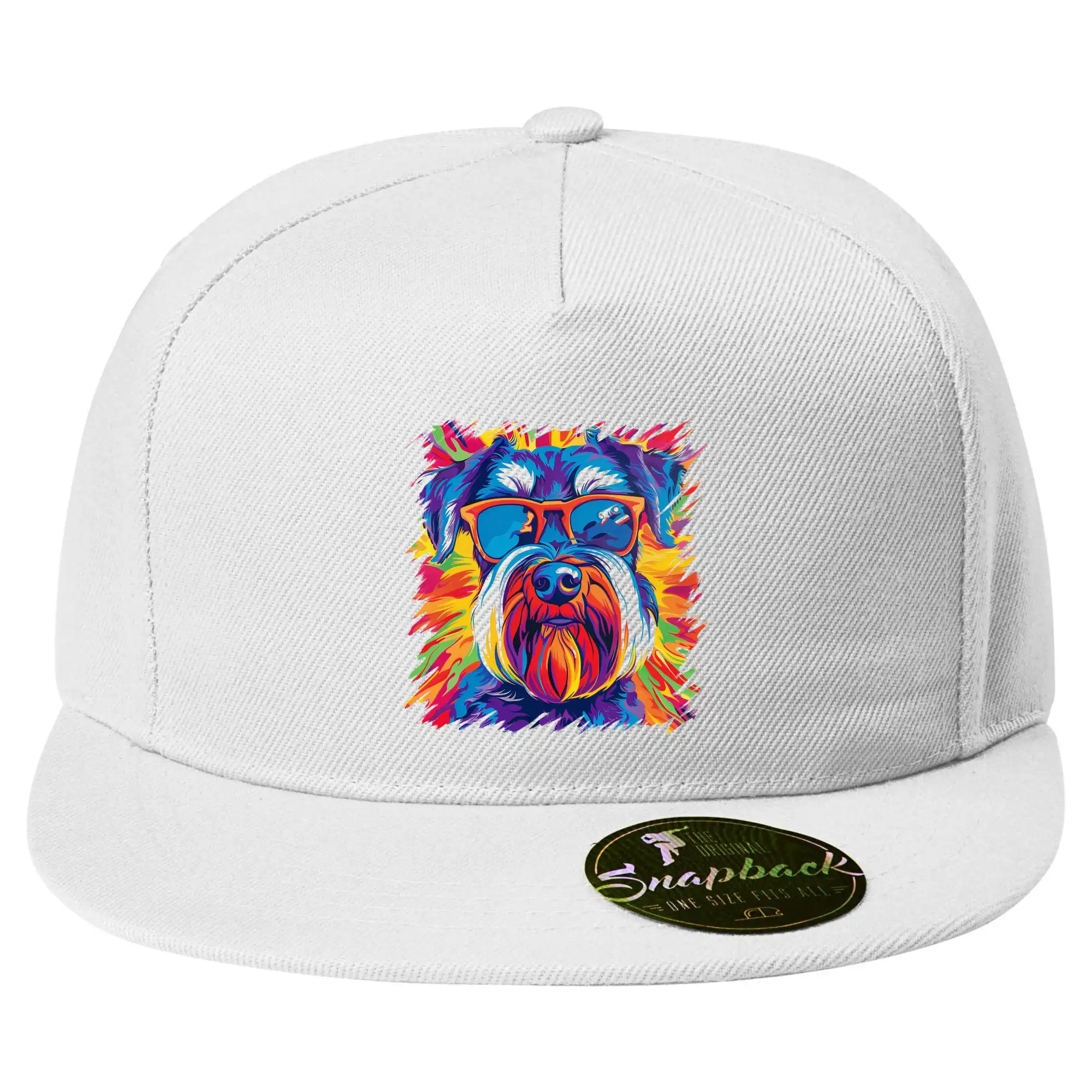 Knírač barevný styl 70s