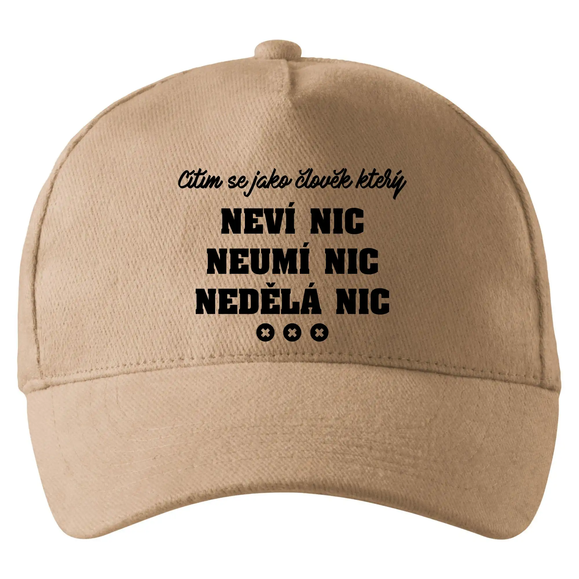 Jsem člověk který neví nic neumí nic nedělá nic