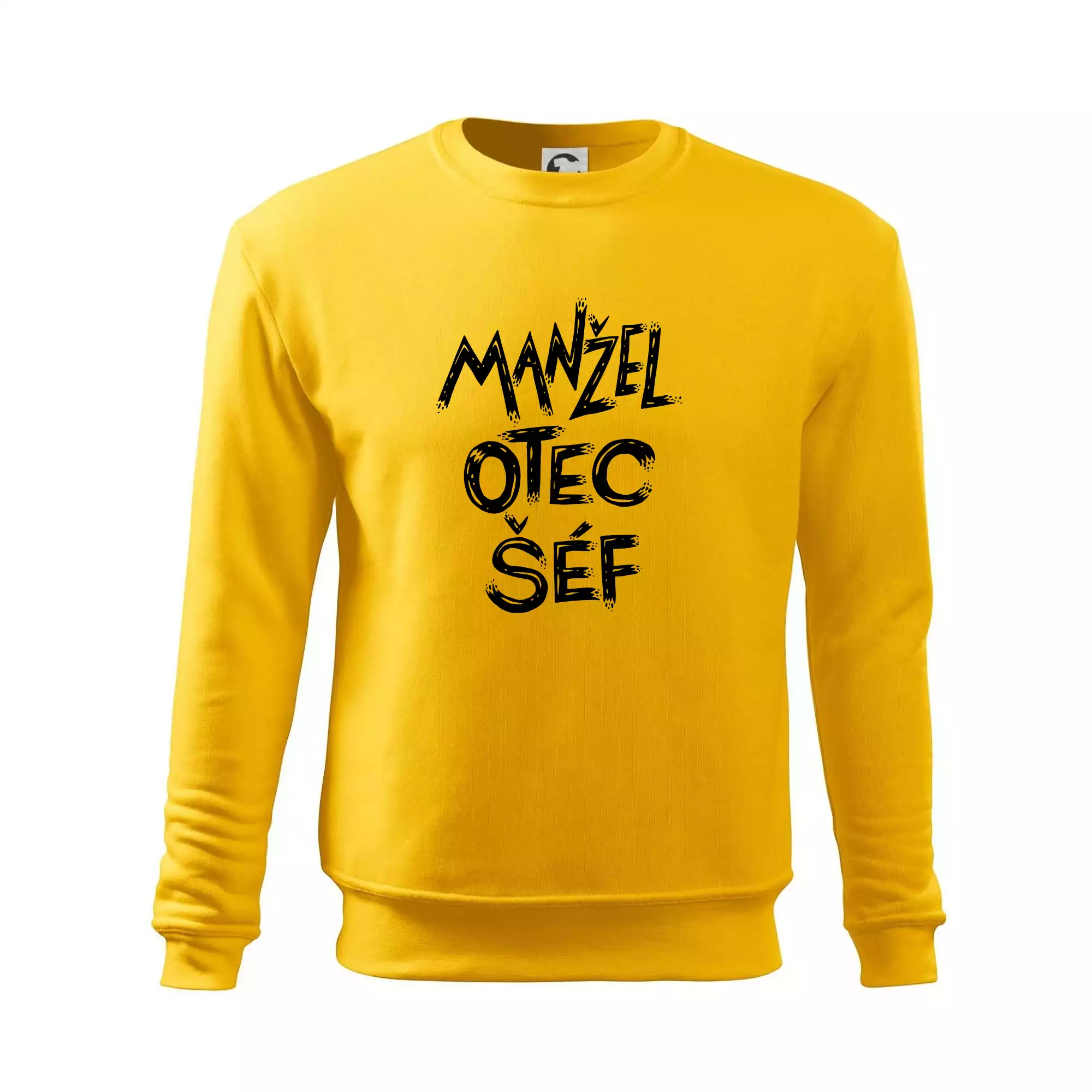 Manžel otec šéf - nápis štětkou (Pecka design)