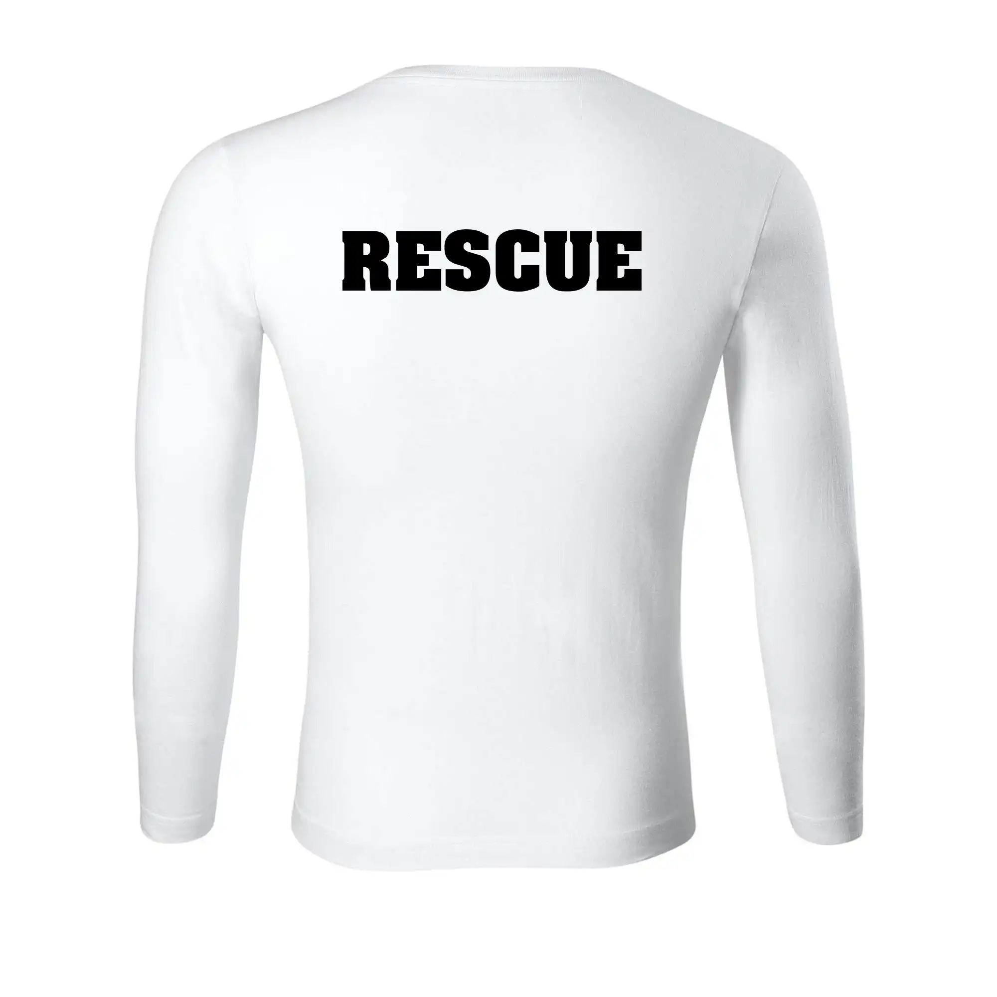 Rescue - Hvězda na prsu +  nápis na zádech