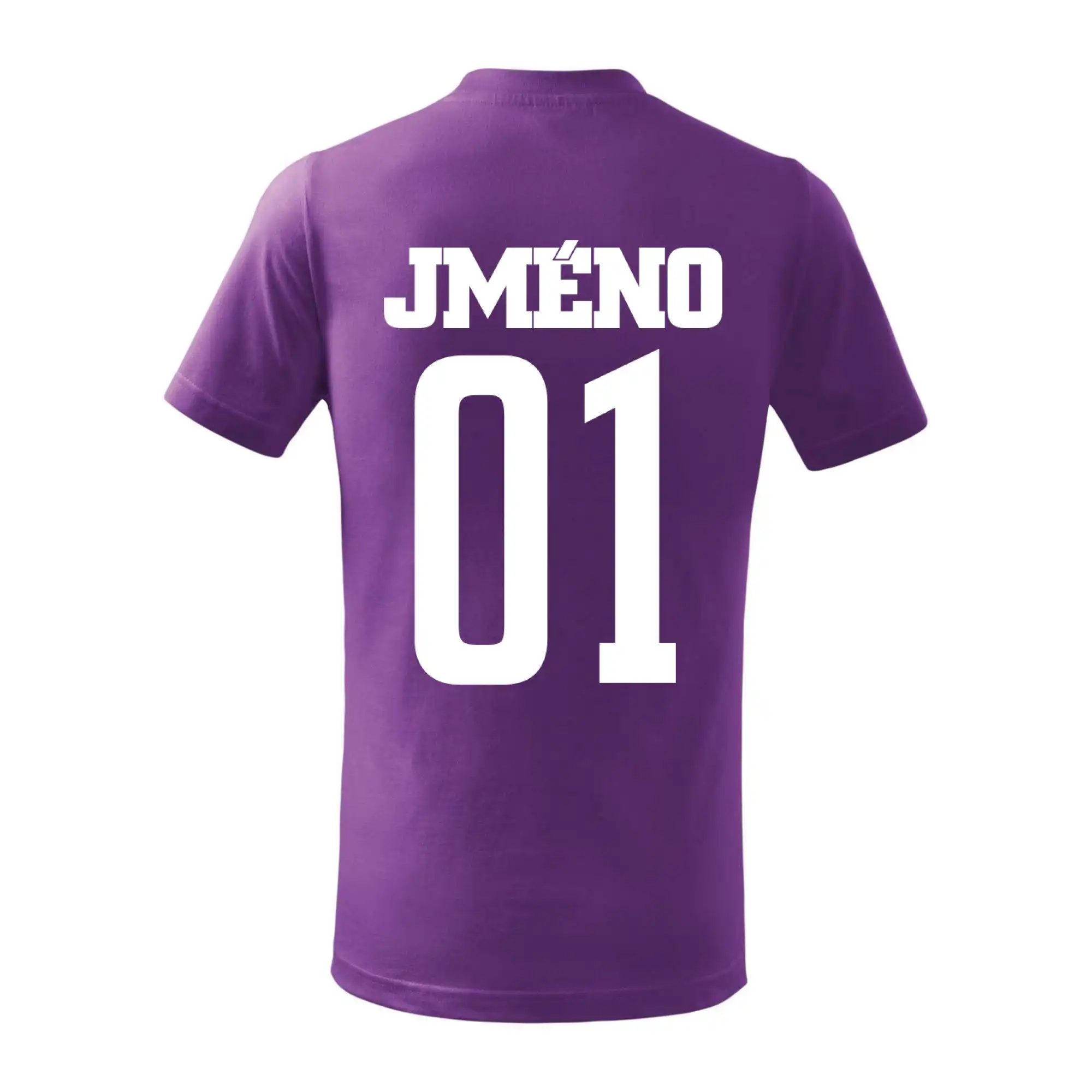 Fotbalový dres - vlastní jméno a číslo