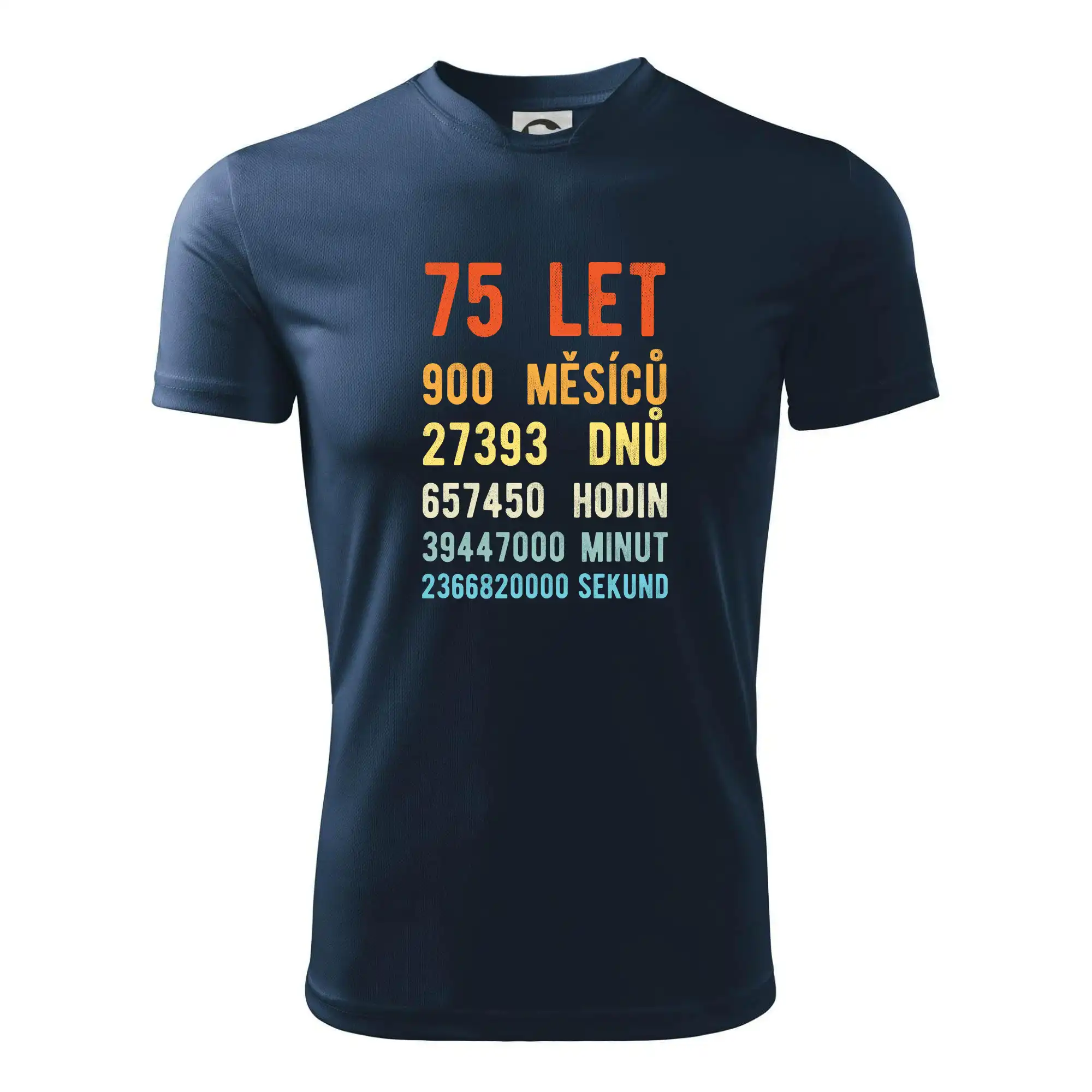 Narozeniny 75 přepočet času