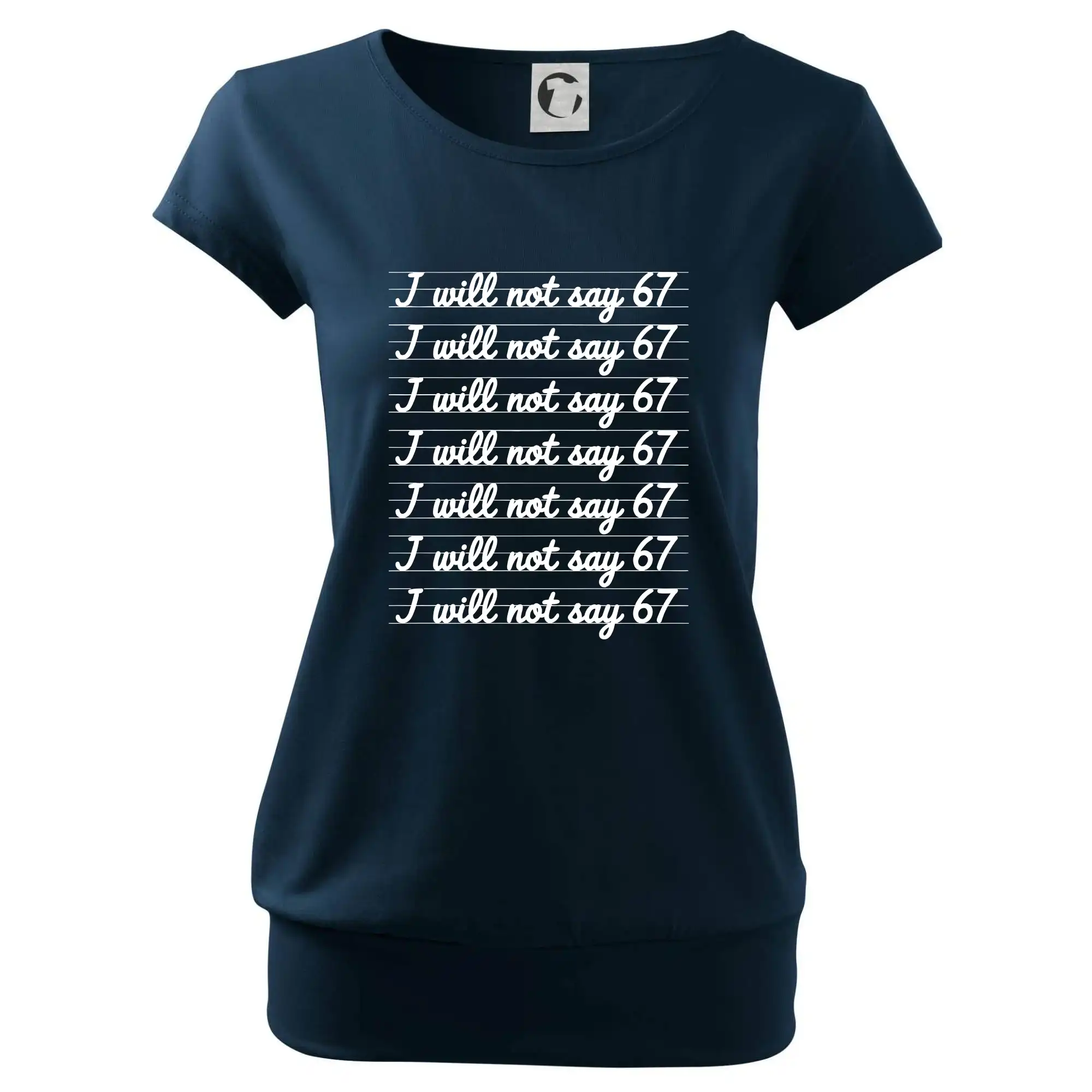 I will not say 67