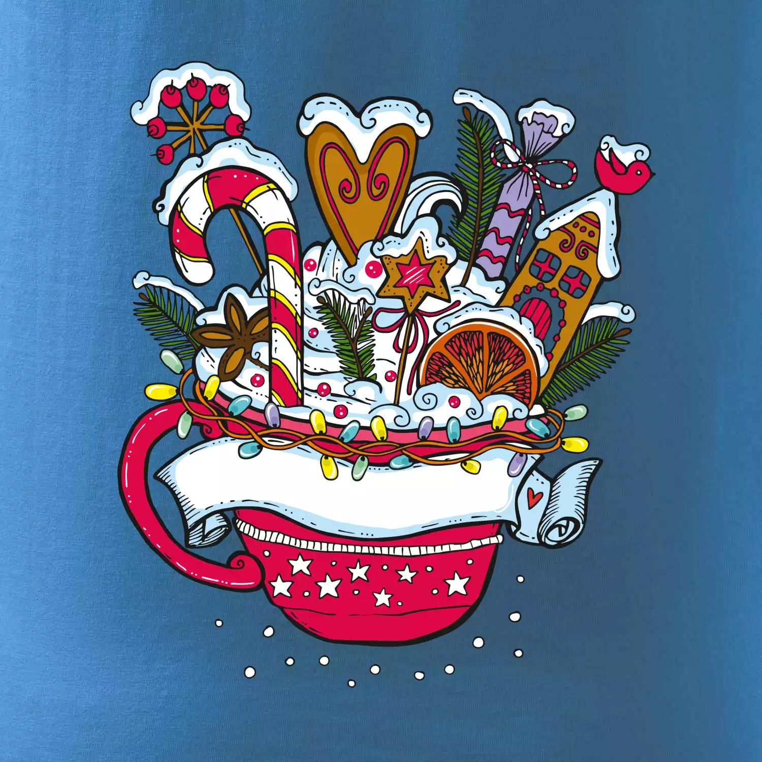 Vánoční Punč - hrneček (Pecka design)