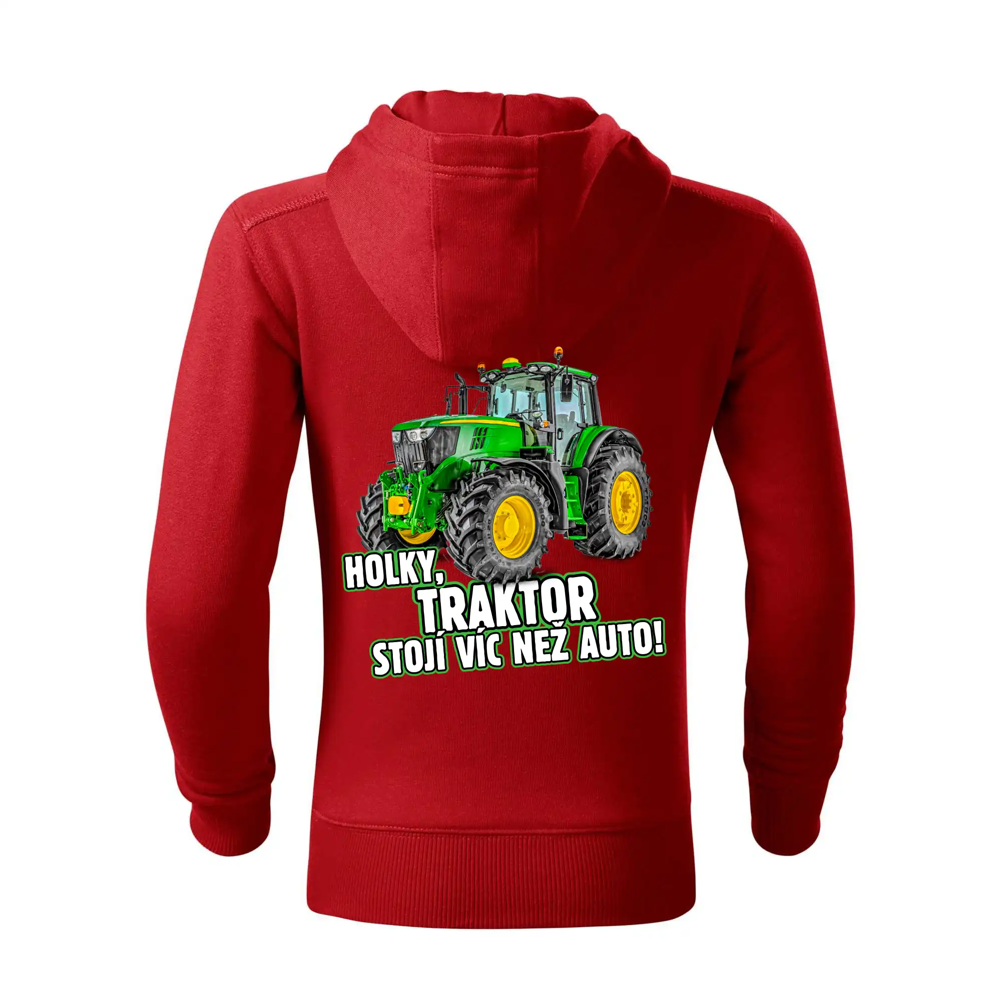 Holky, traktor stojí víc než auto
