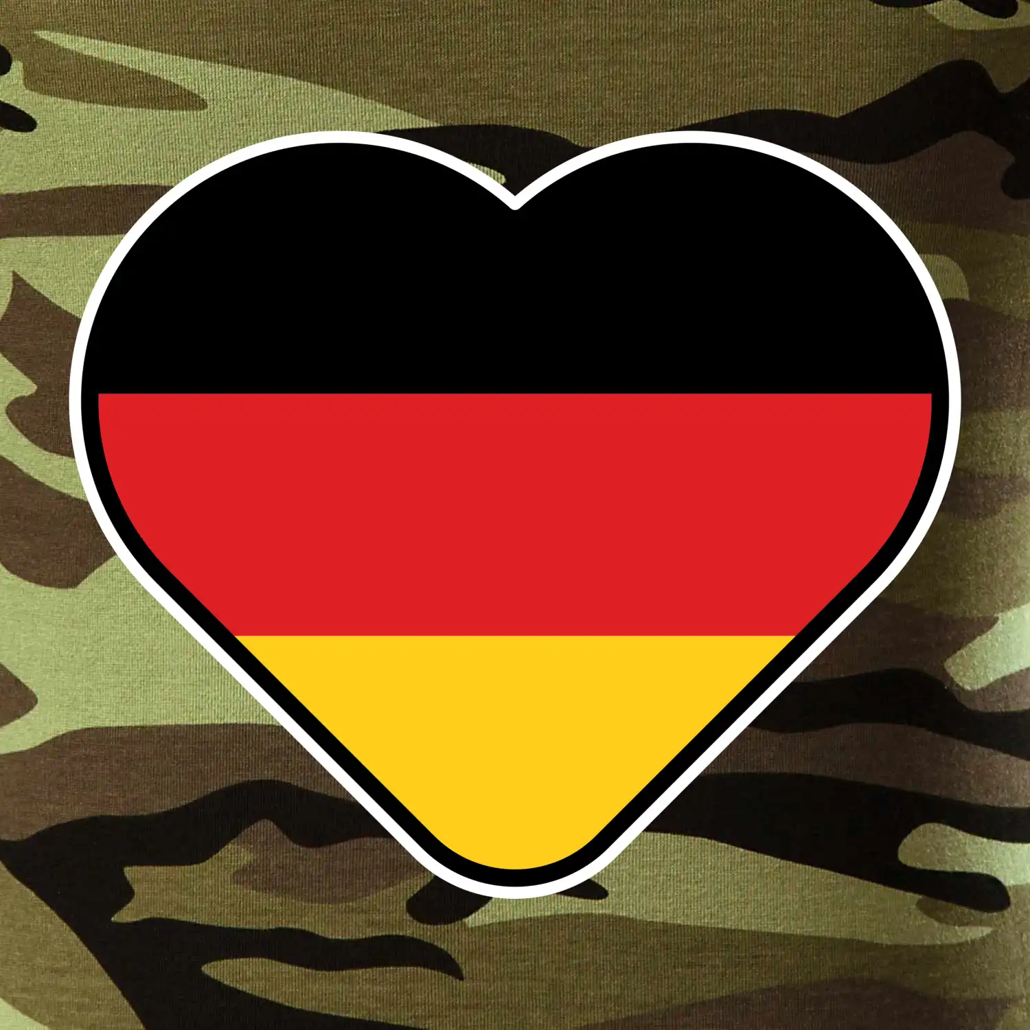 Germany love velké - Německá vlajka