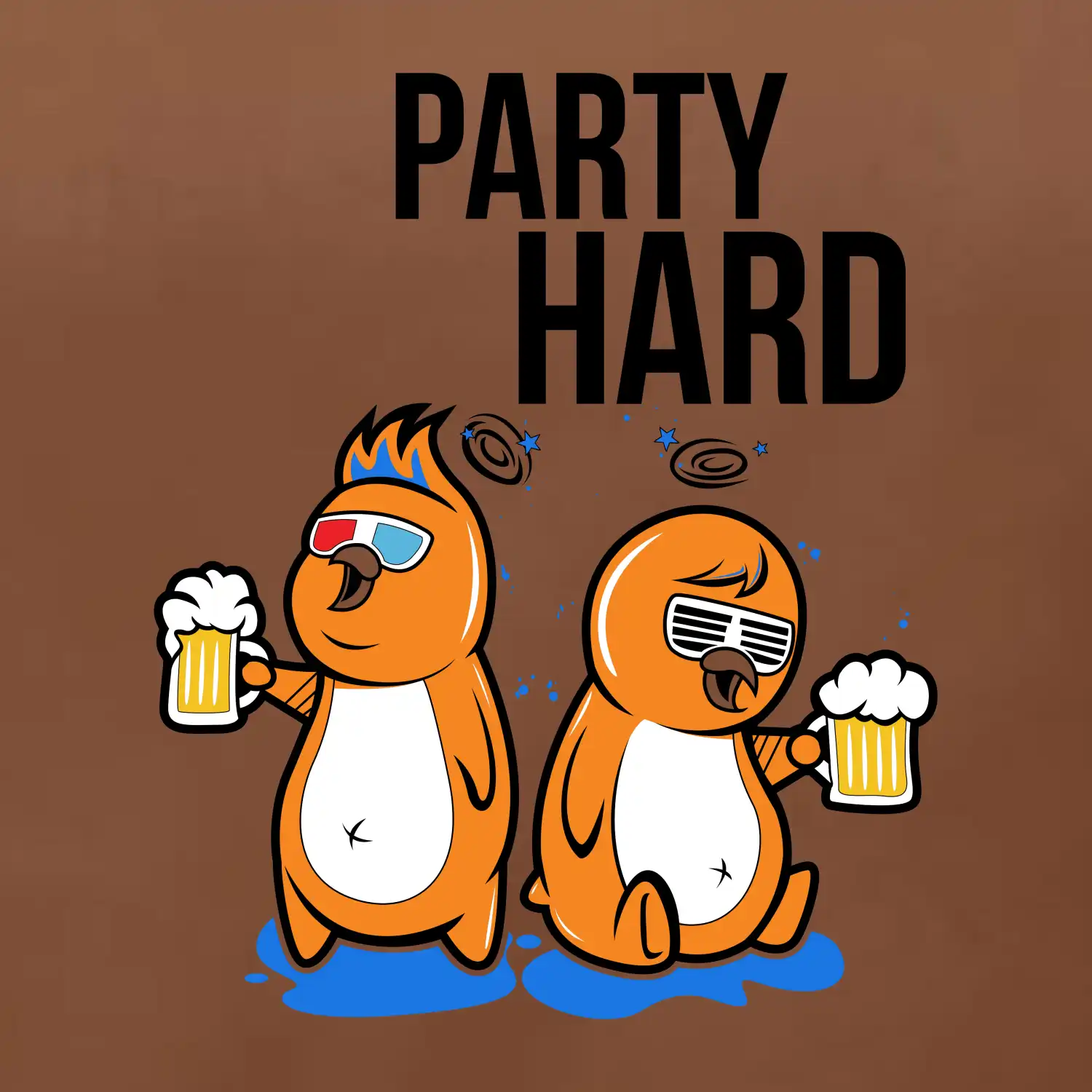 Party hard ptáci