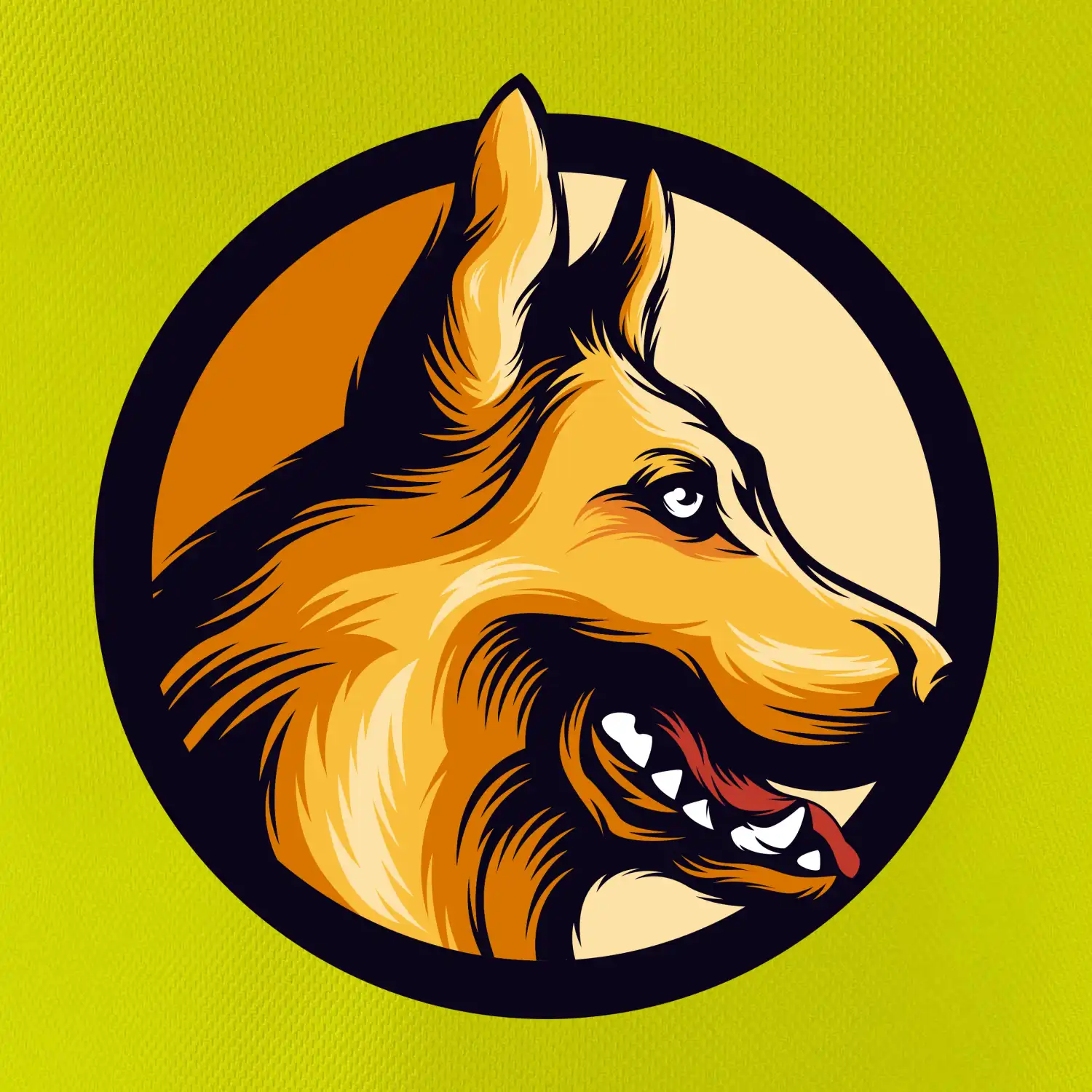 Německý ovčák - v kruhu