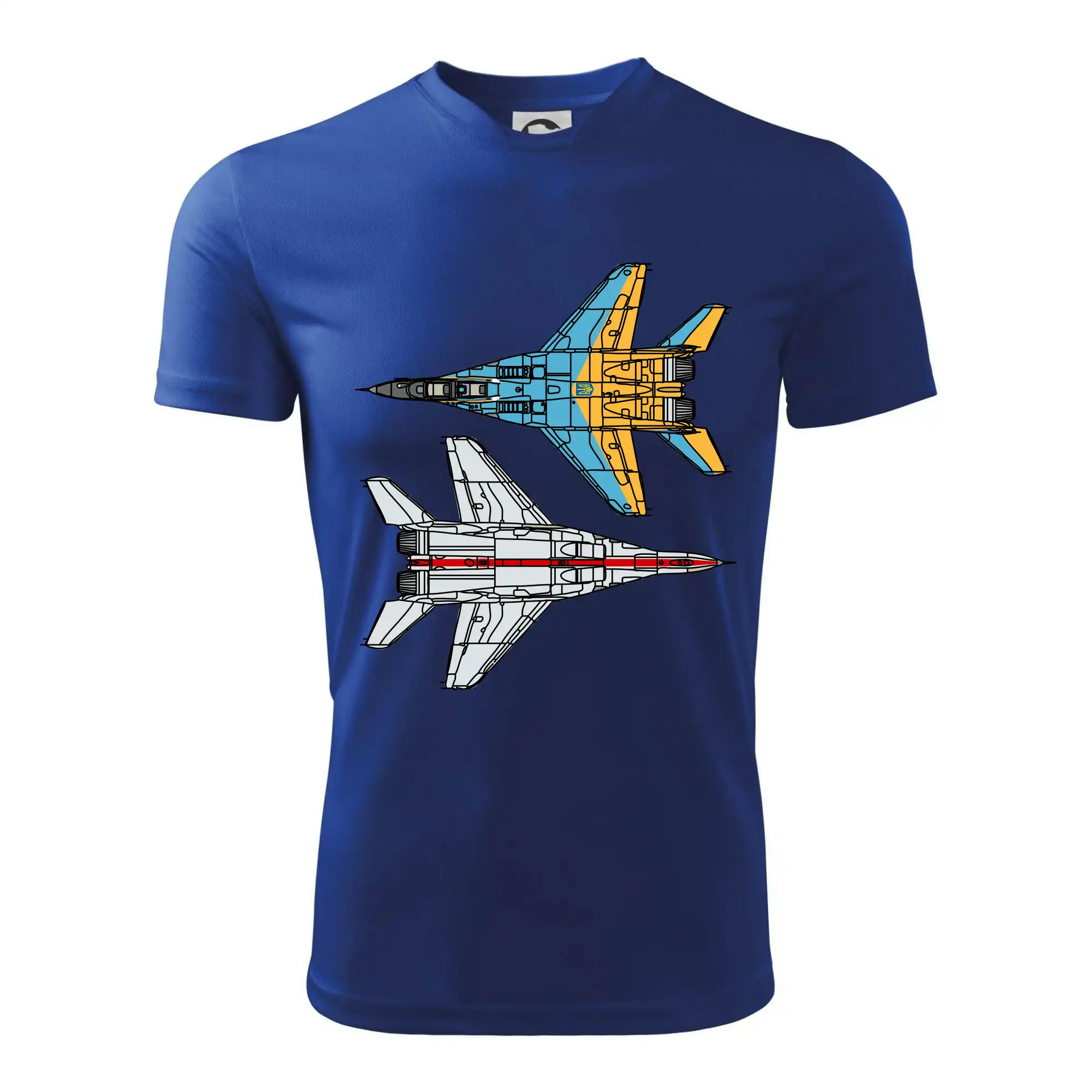 Mig 29 Fulcrum ze spoda a ze zhora