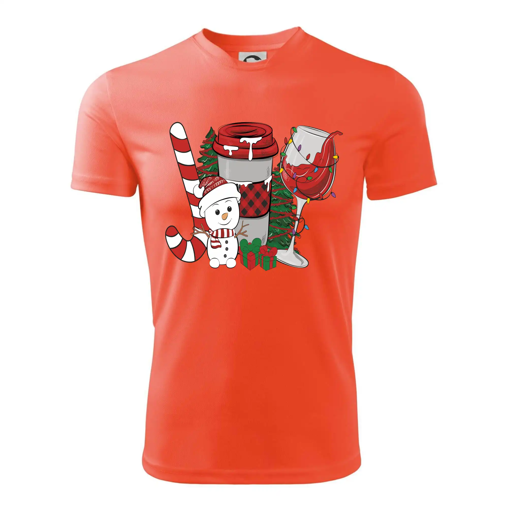 Vánoce, víno a sněhulák