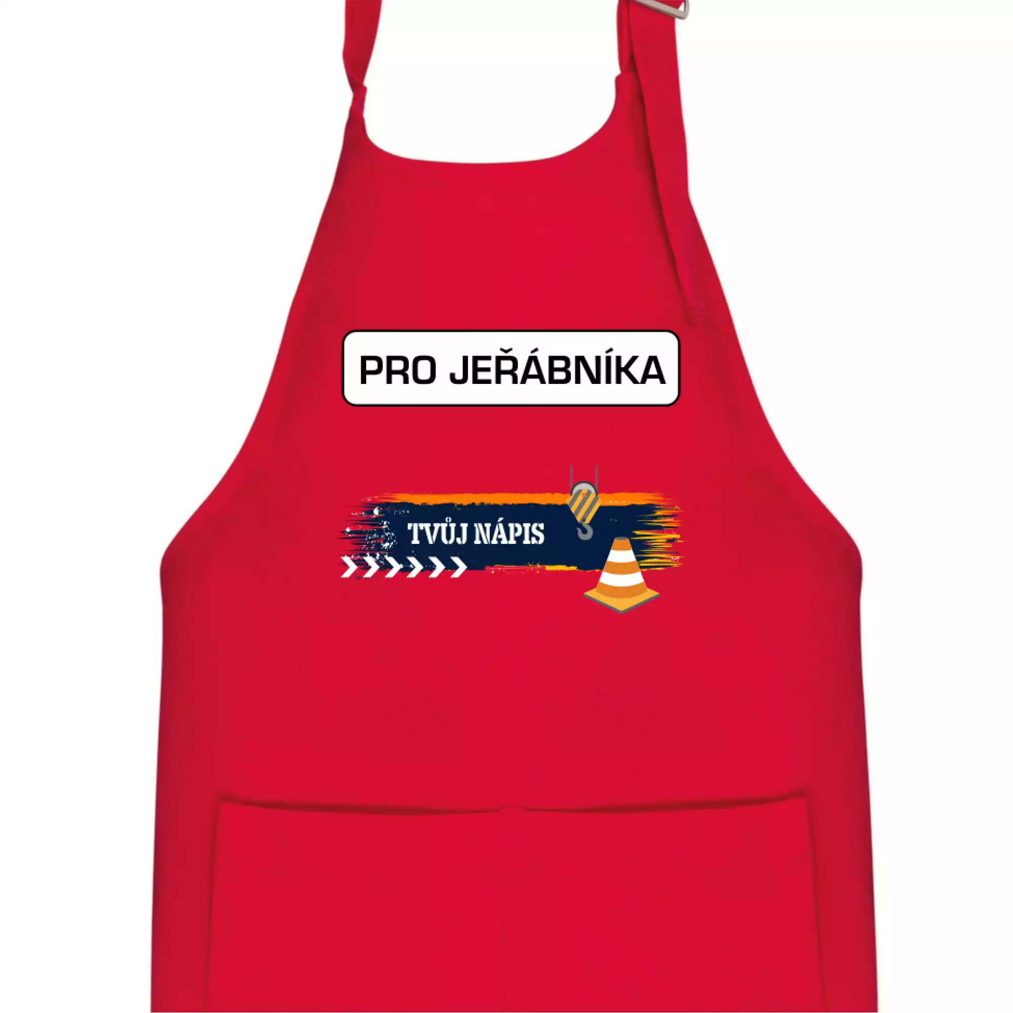 Stavba - vlastní nápis - jeřábník