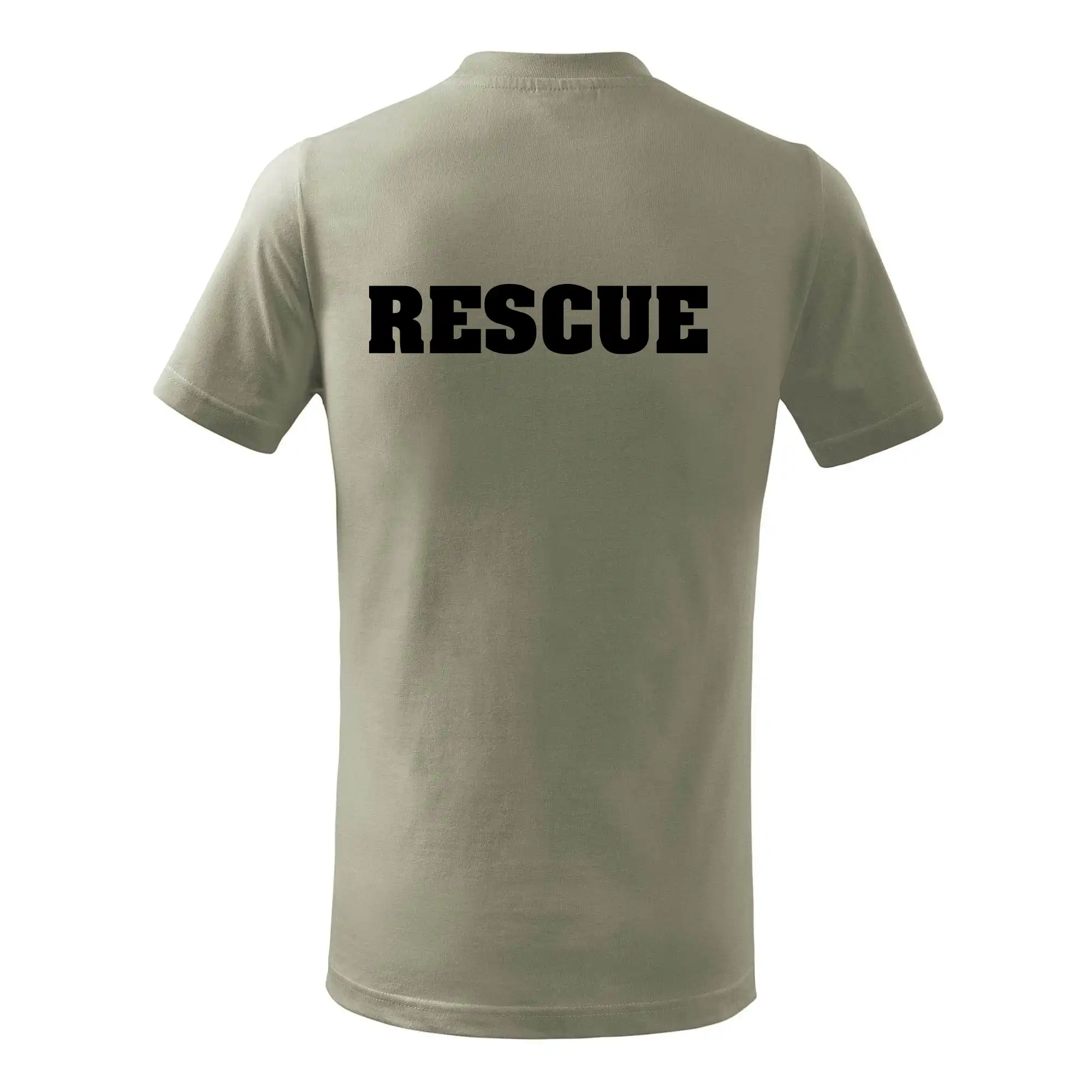 Rescue - Hvězda na prsu +  nápis na zádech