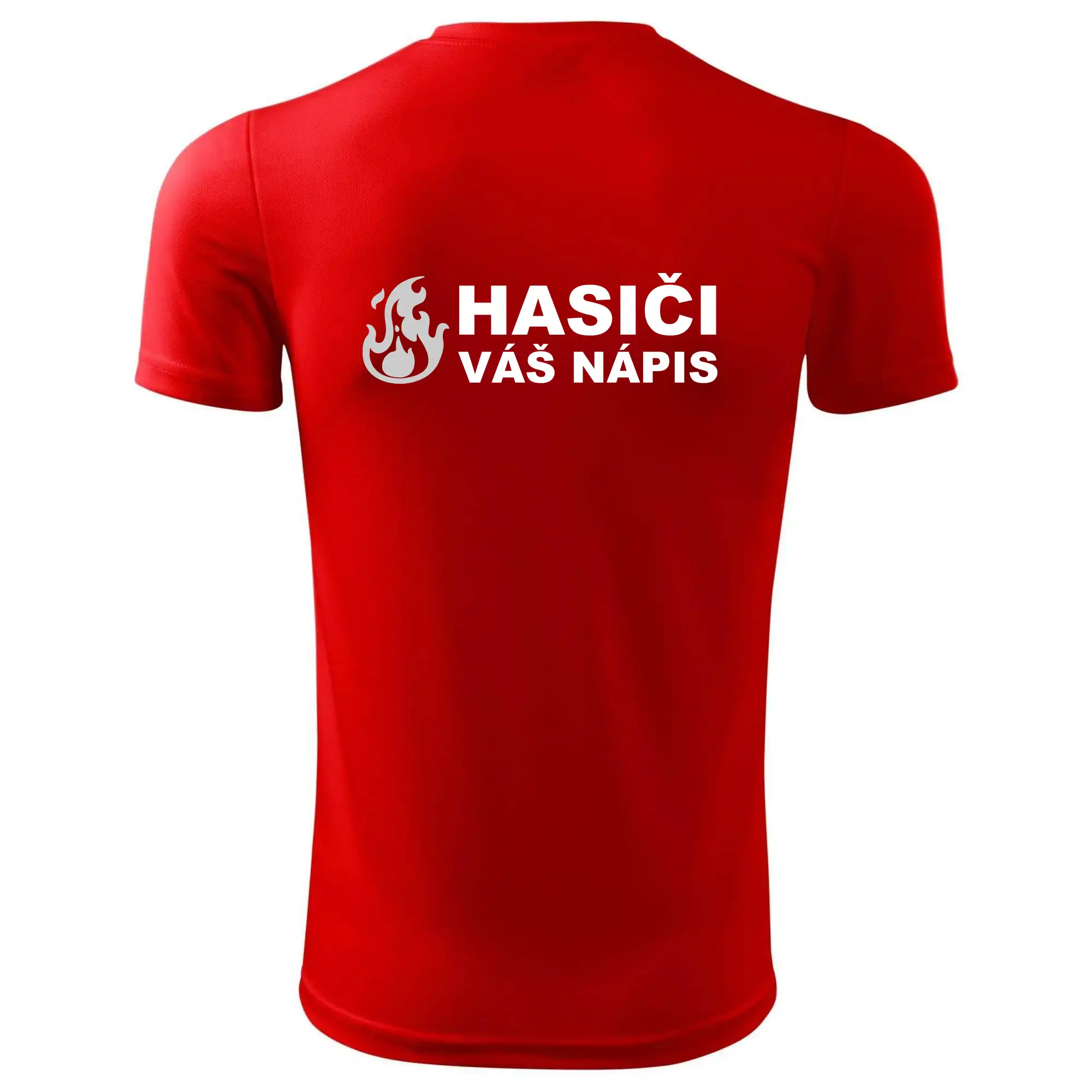 Hasiči REFLEXNÍ (oheň, Firesport, název sboru - vlastní nápis)
