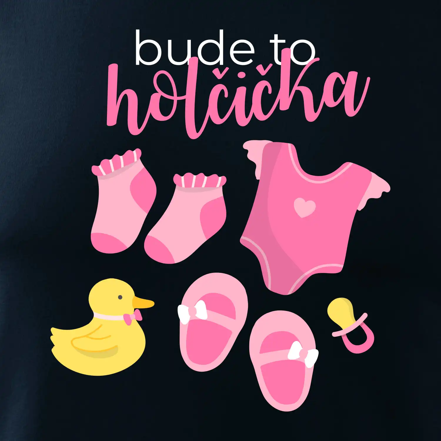 Bude to holčička