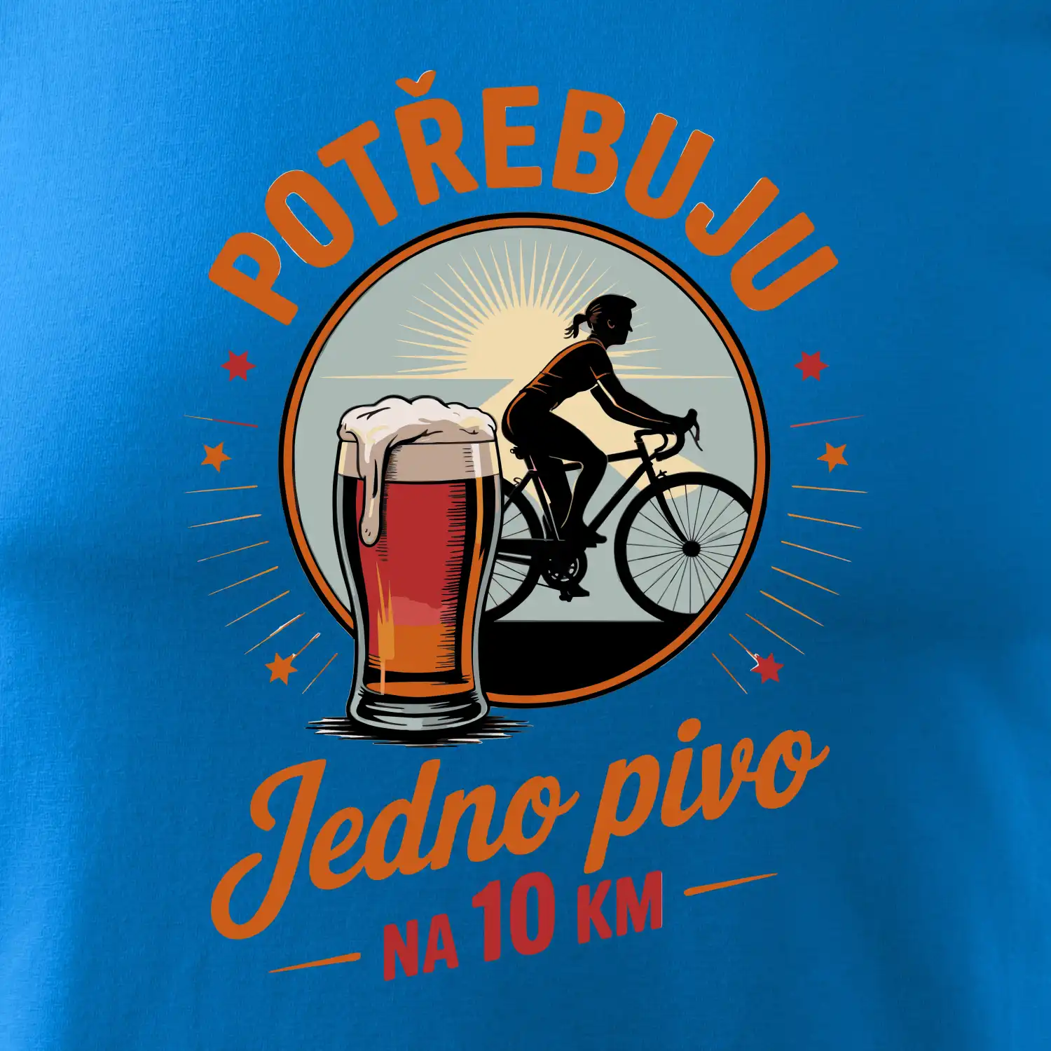 Potřebuju jedno pivo na 10 km