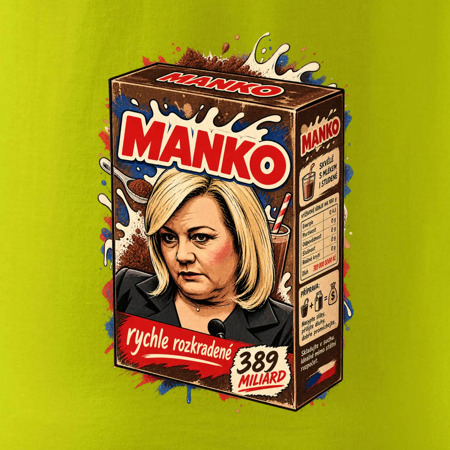 Dlužena - manko
