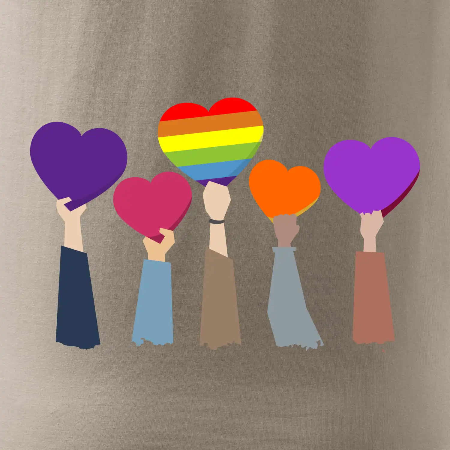 LGBT ruce srdce