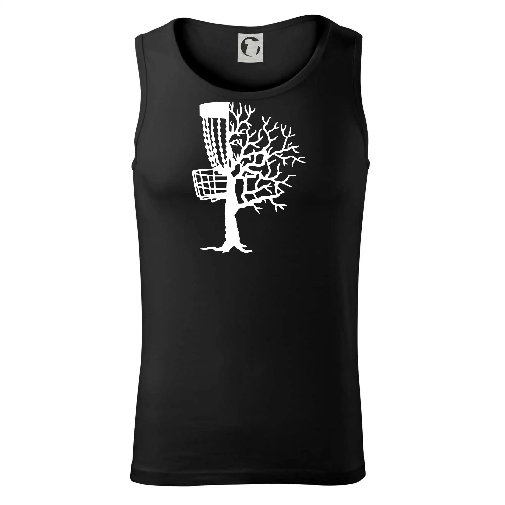 Disc golf pozor strom