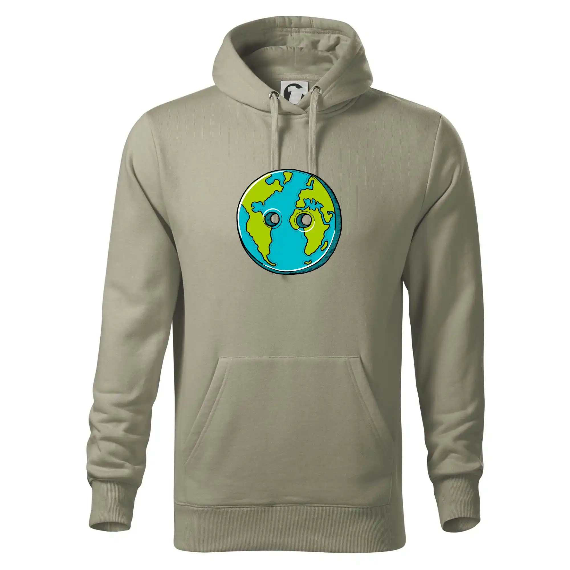 Planeta země knoflík (Pecka design)