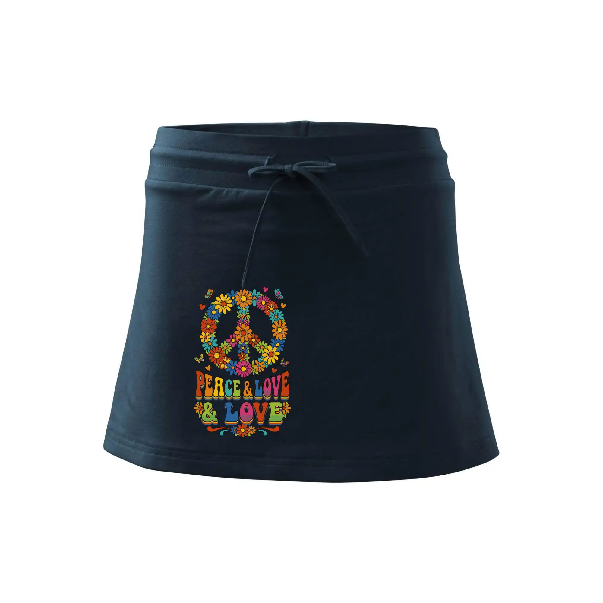 Peace and love - na výšku s květy