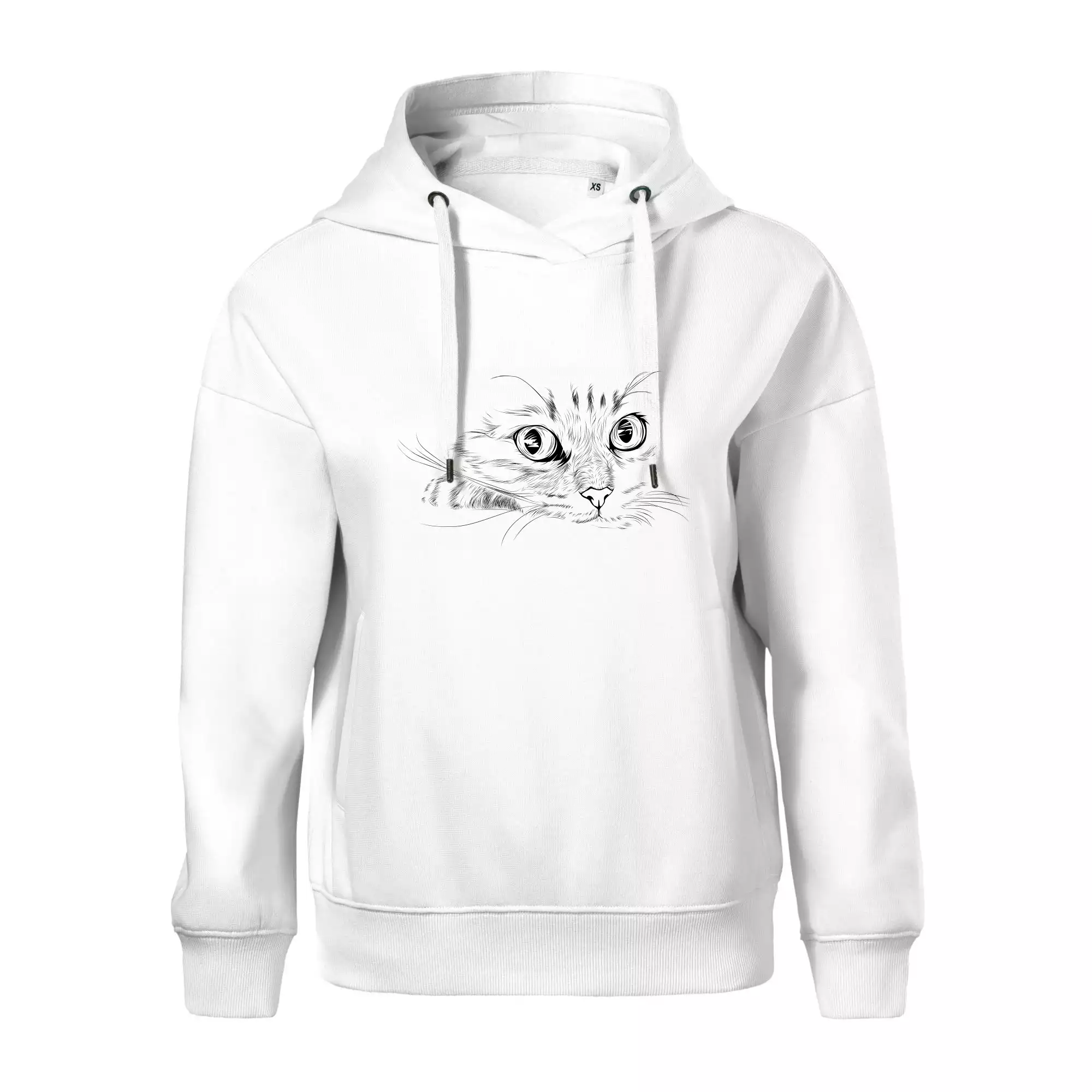 Kočka obličej kreslený