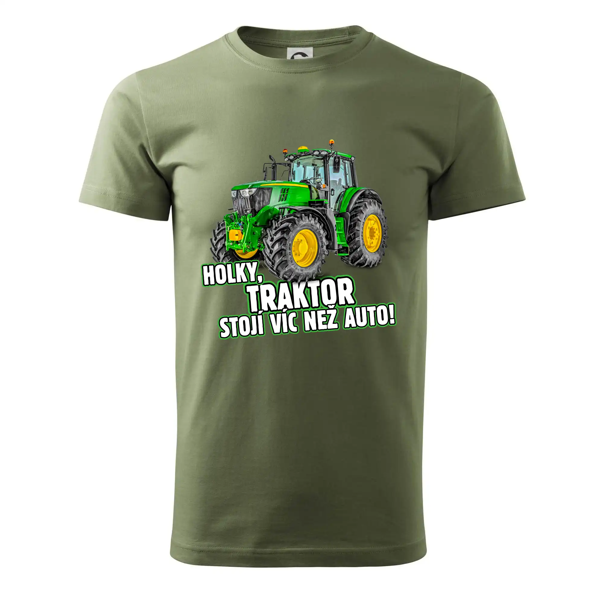 Holky, traktor stojí víc než auto