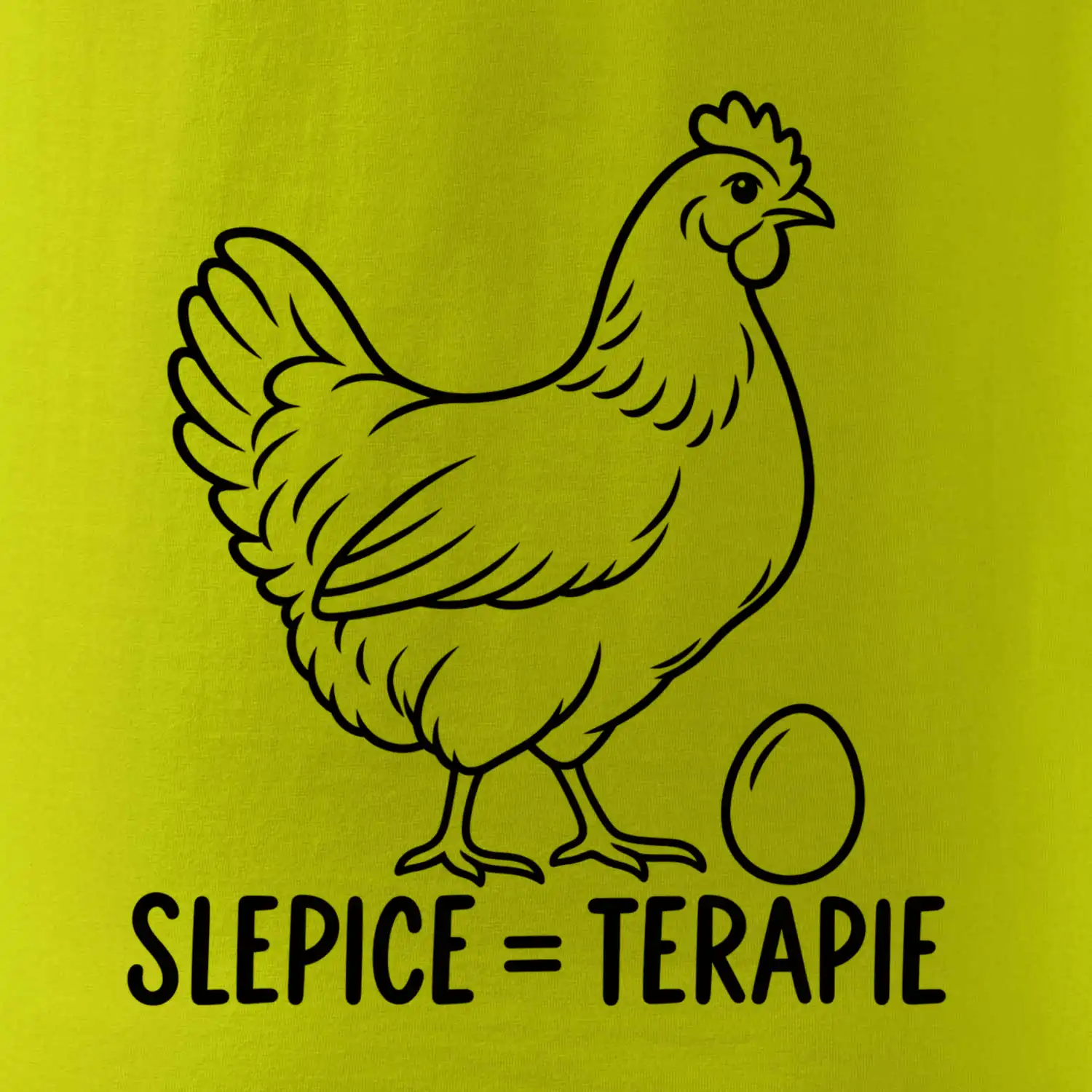 Slepičí terapie slepice a vejce