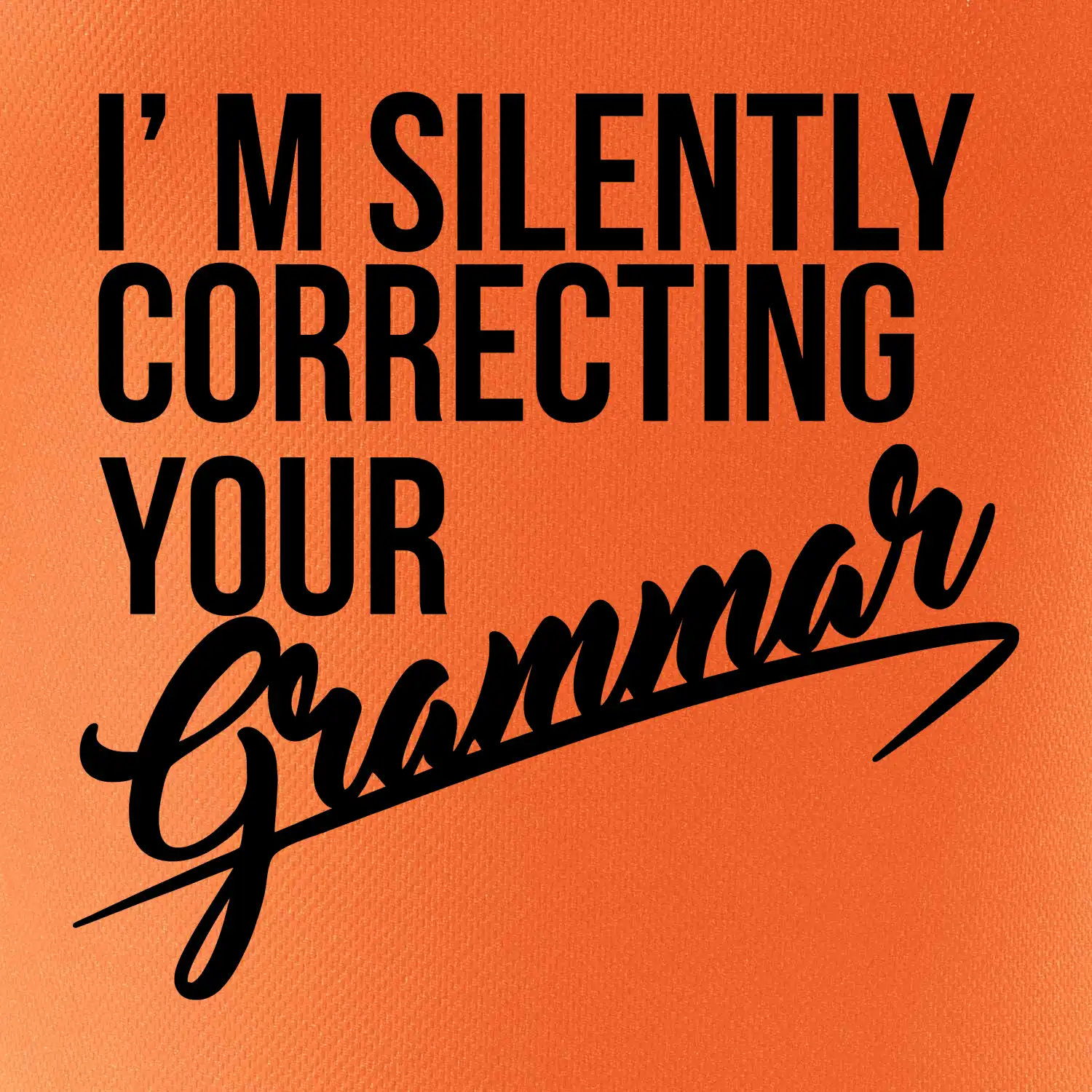 Correcting grammar