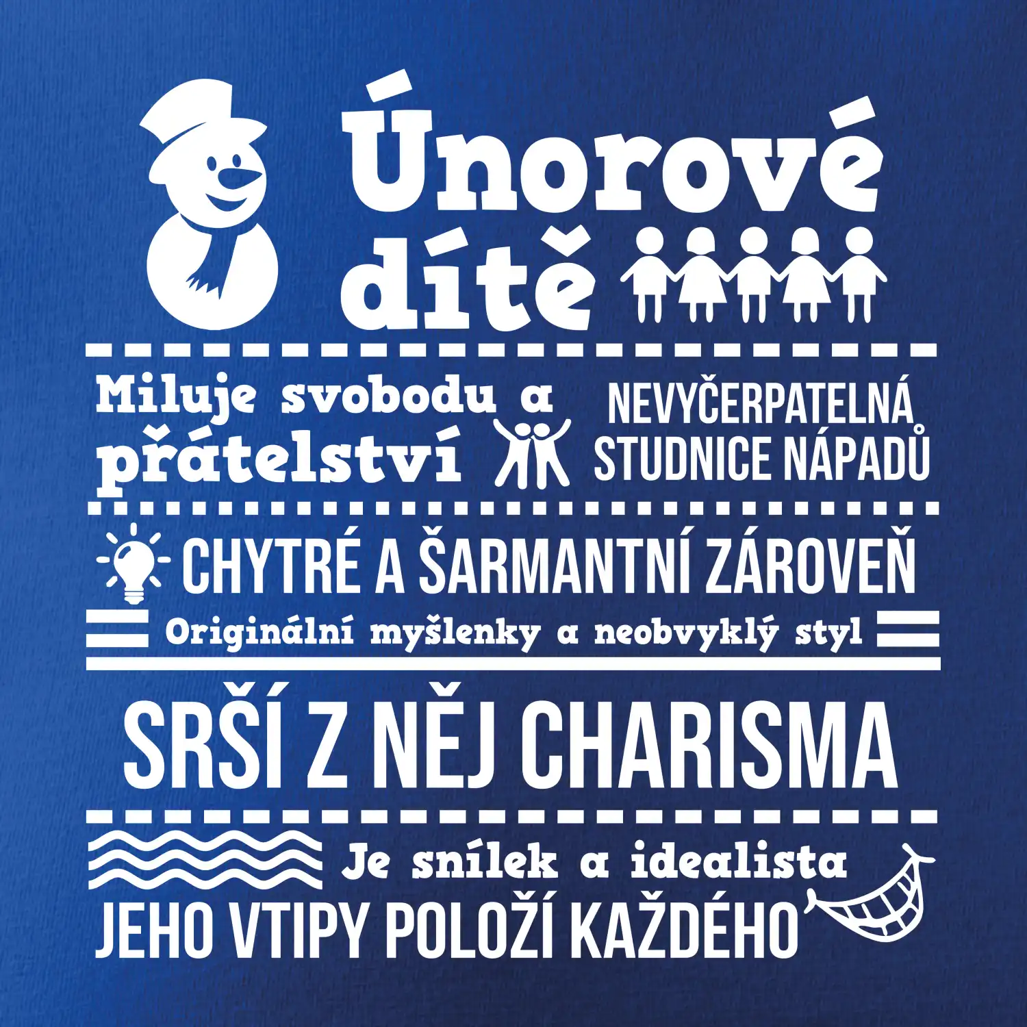 Narozeniny únor