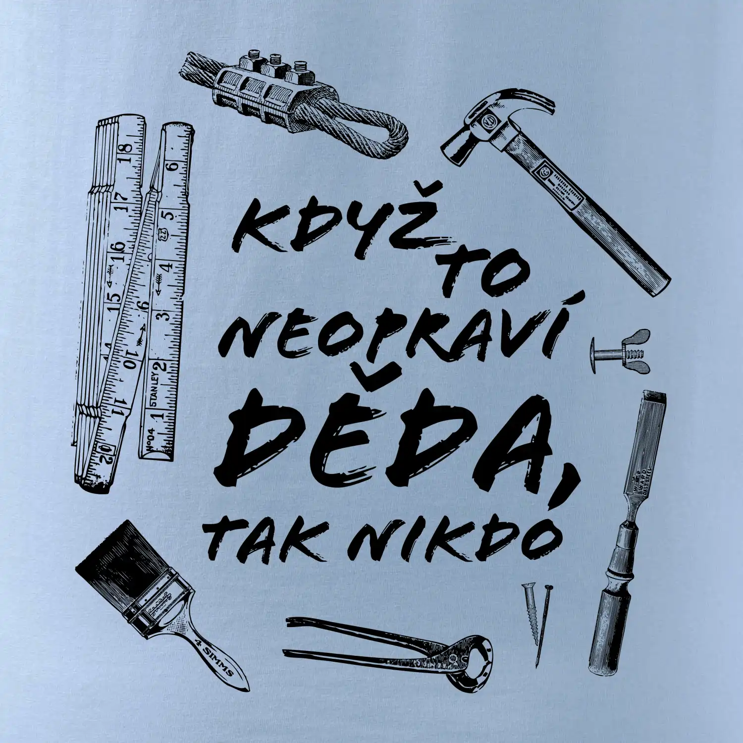 Když to neopraví děda, tak nikdo černobílé