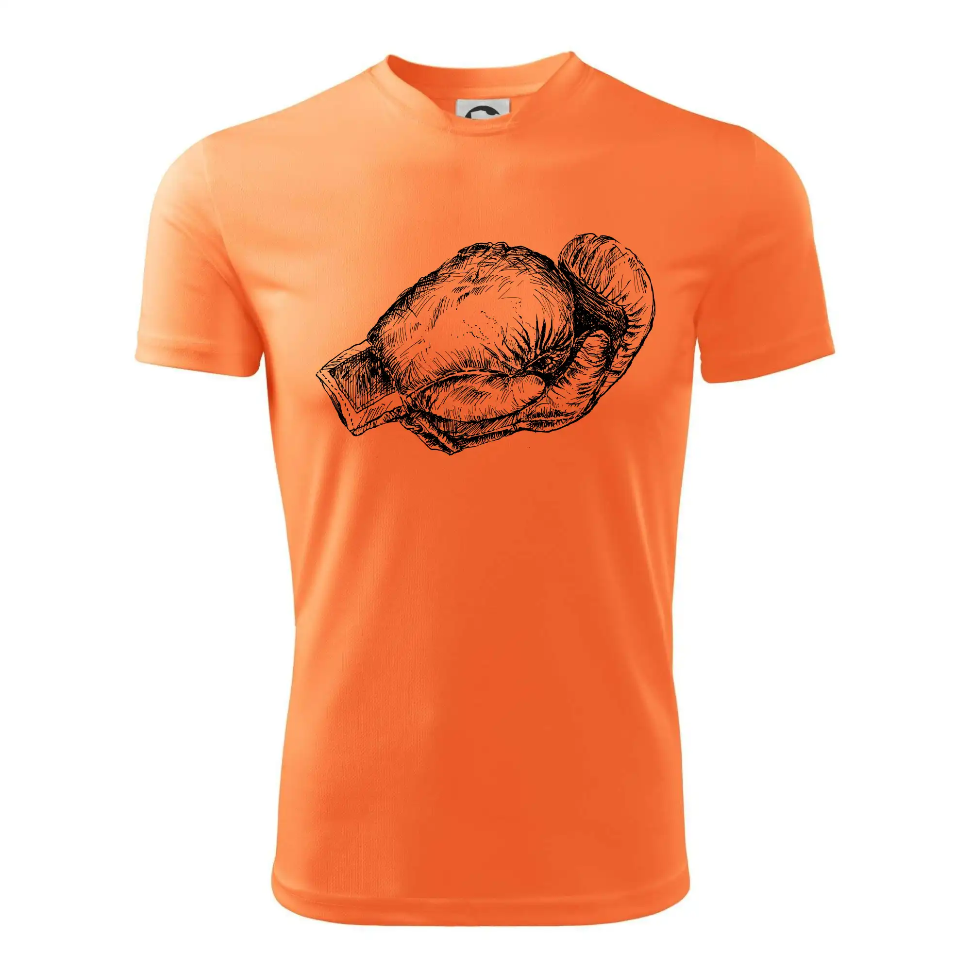 Rukavice kreslené na šířku