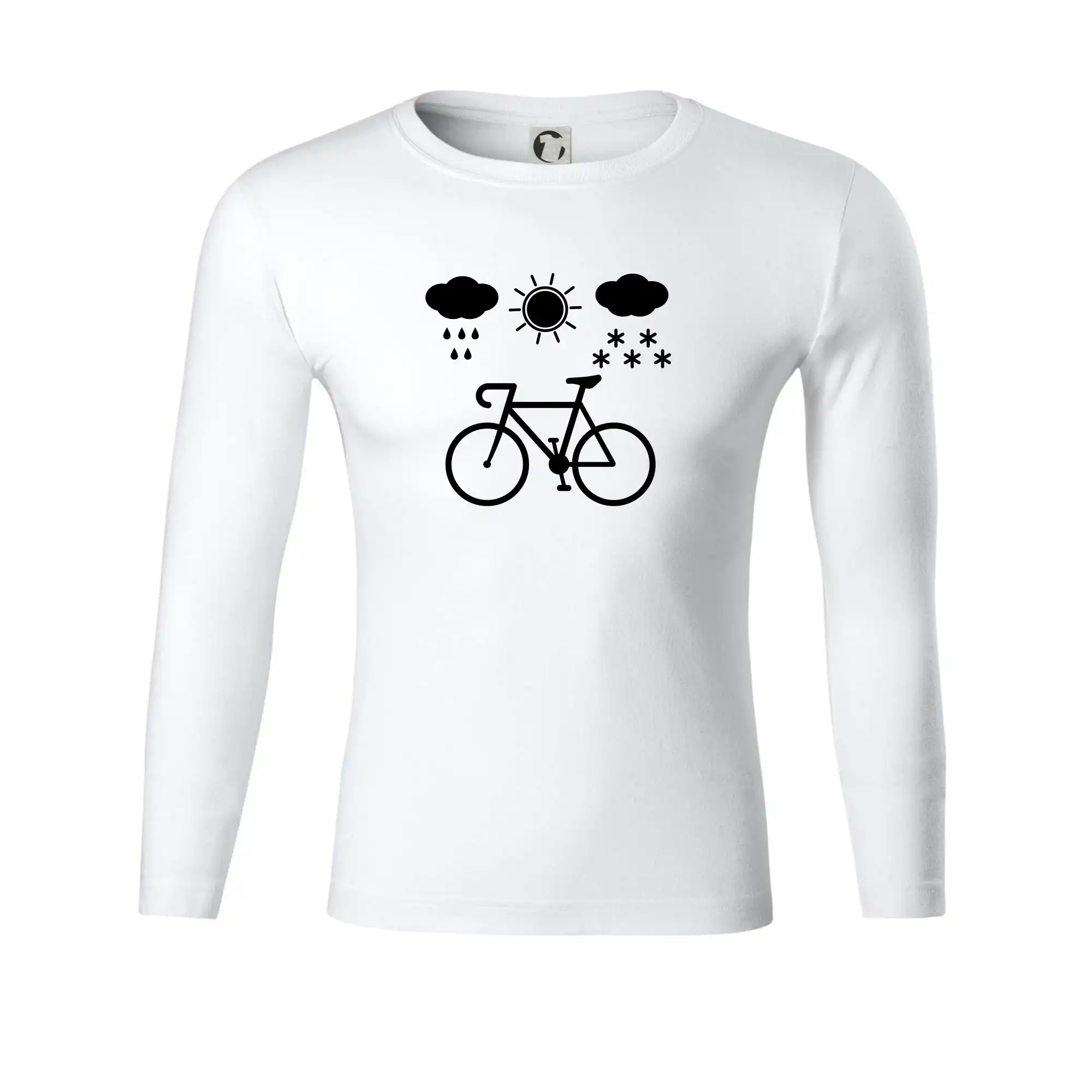 Cyklista za každého počasí