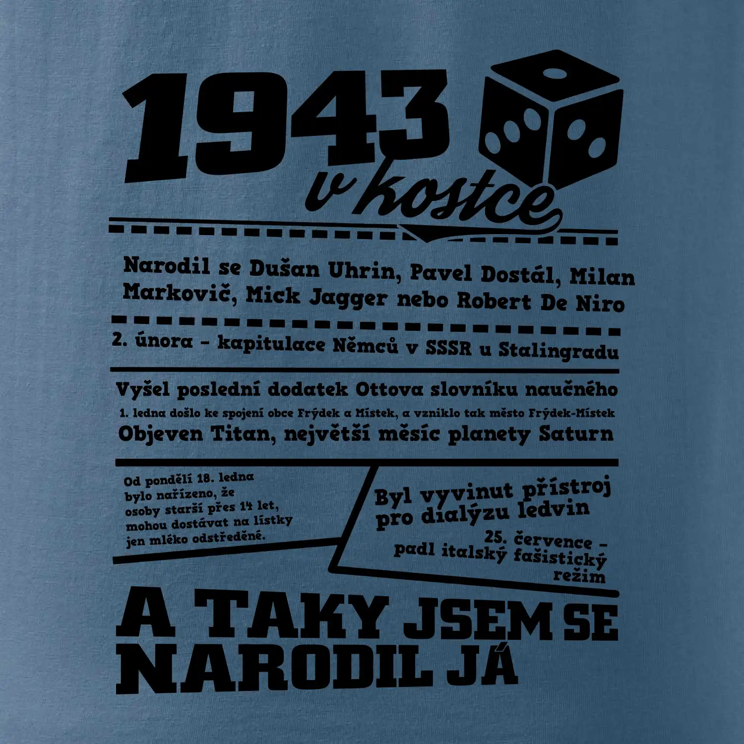 1943 v kostce