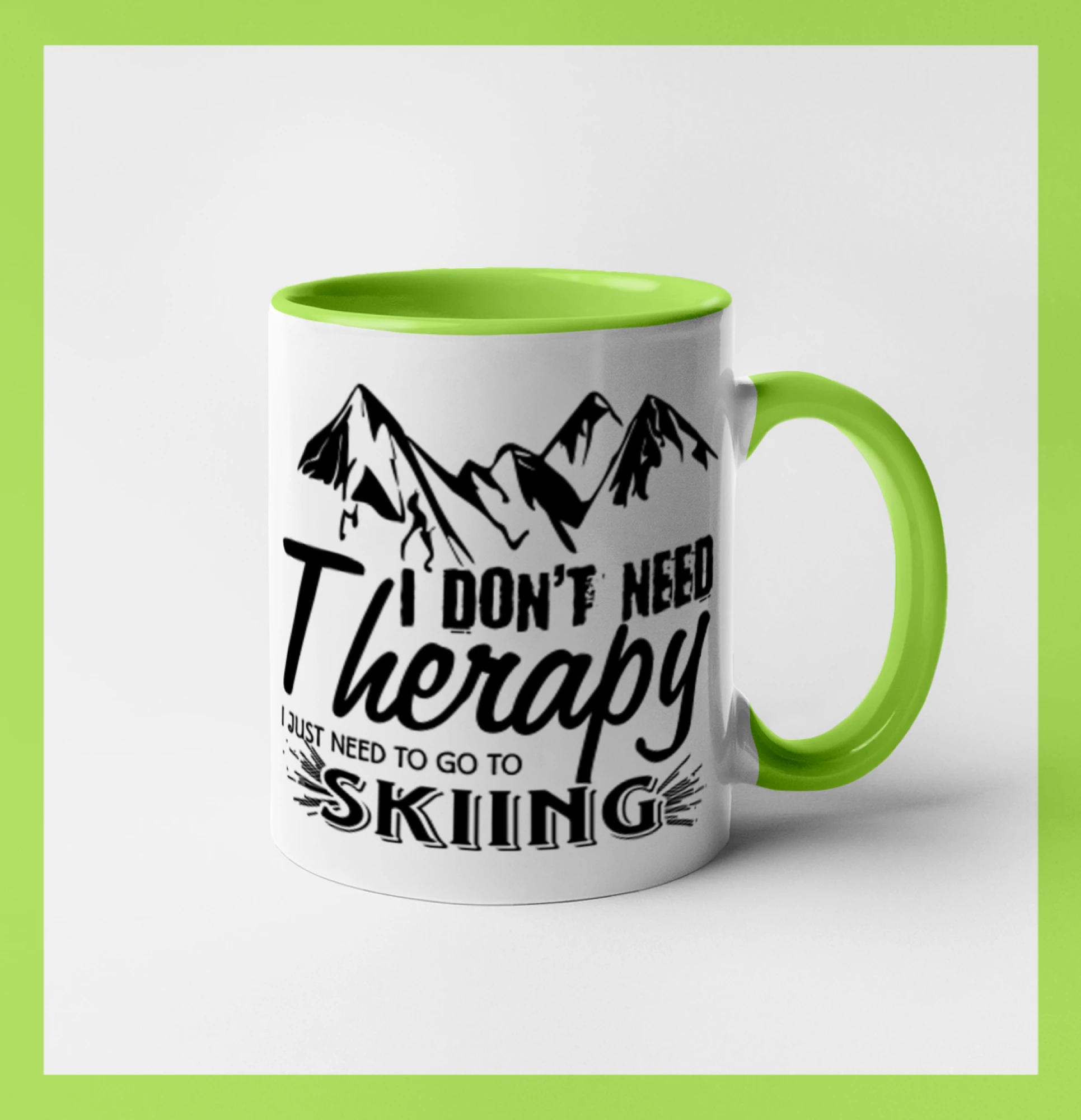I dont need therapy - Skiing