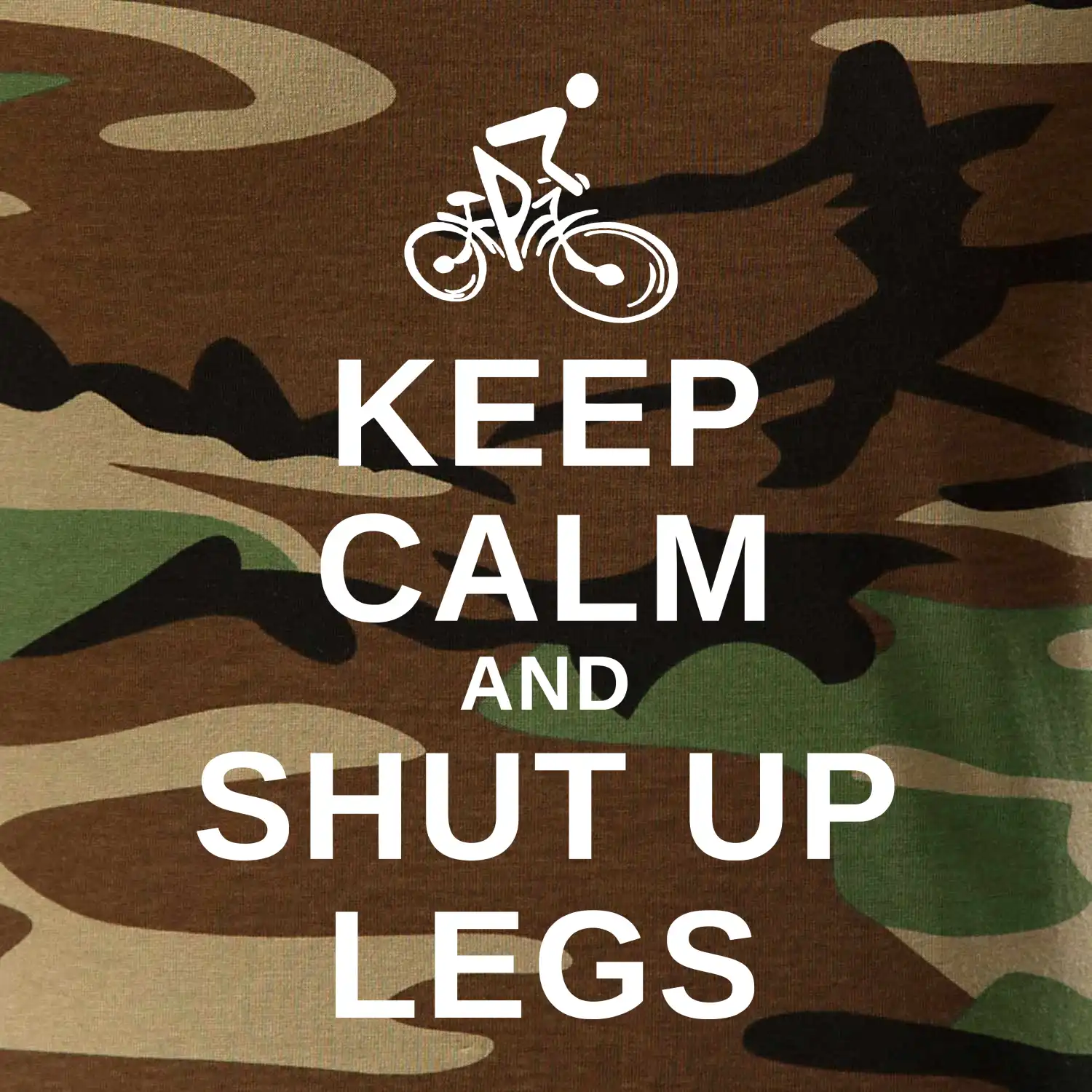 Keep calm and shut your legs